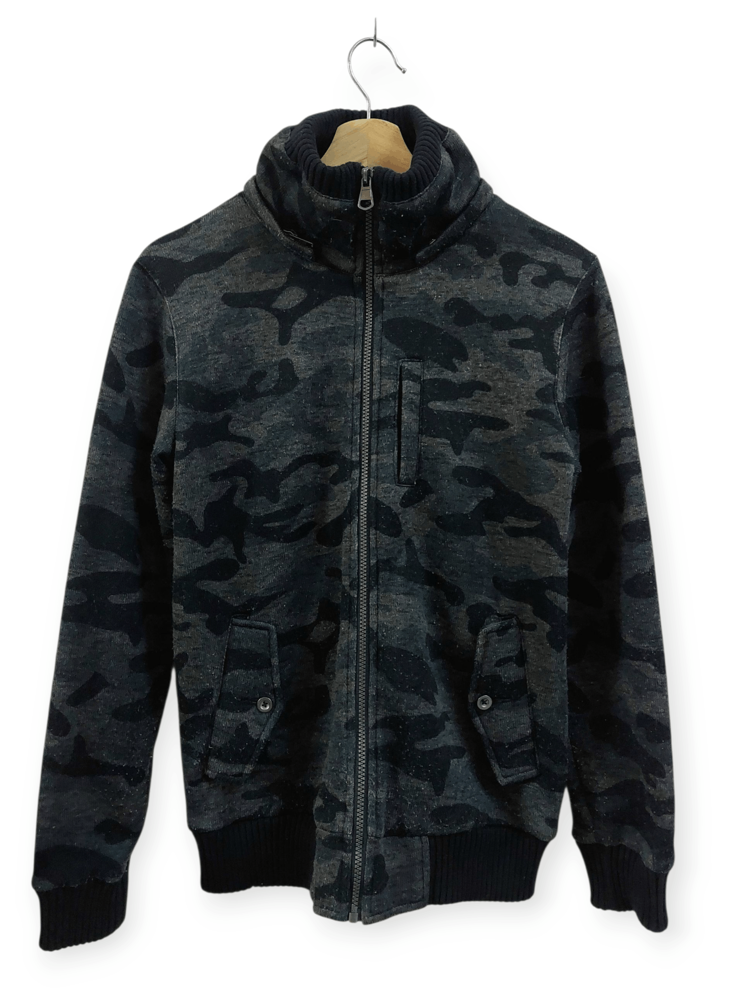 In The Attic In The Attic Military Army Black Jacket Size US M / EU 48-50 / 2 - 2 Thumbnail