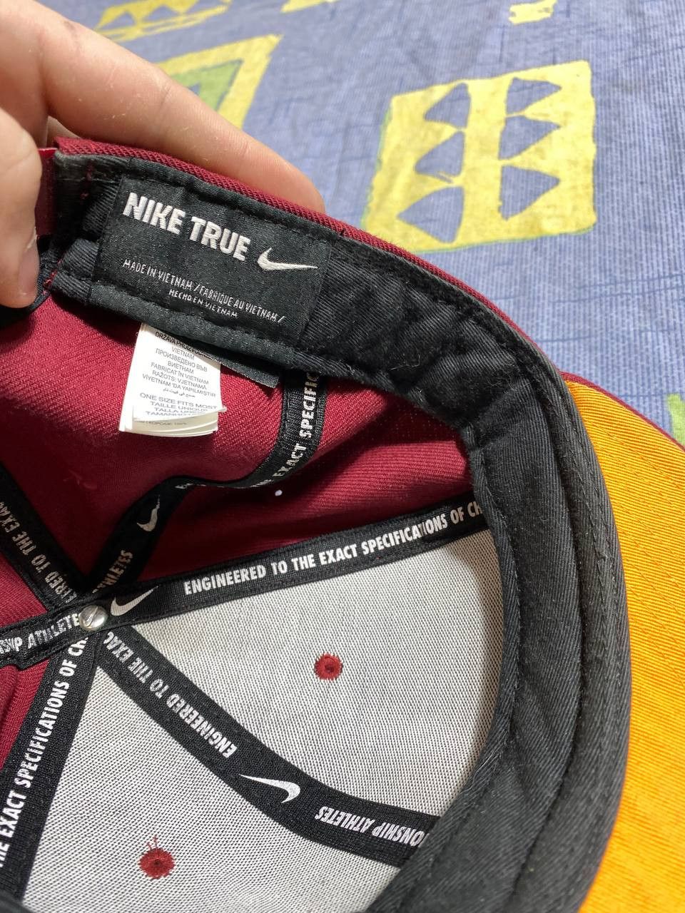 Nike × Vintage Vintage 90s Nike cap streetwear y2k style small swoosh Size ONE SIZE - 10 Thumbnail