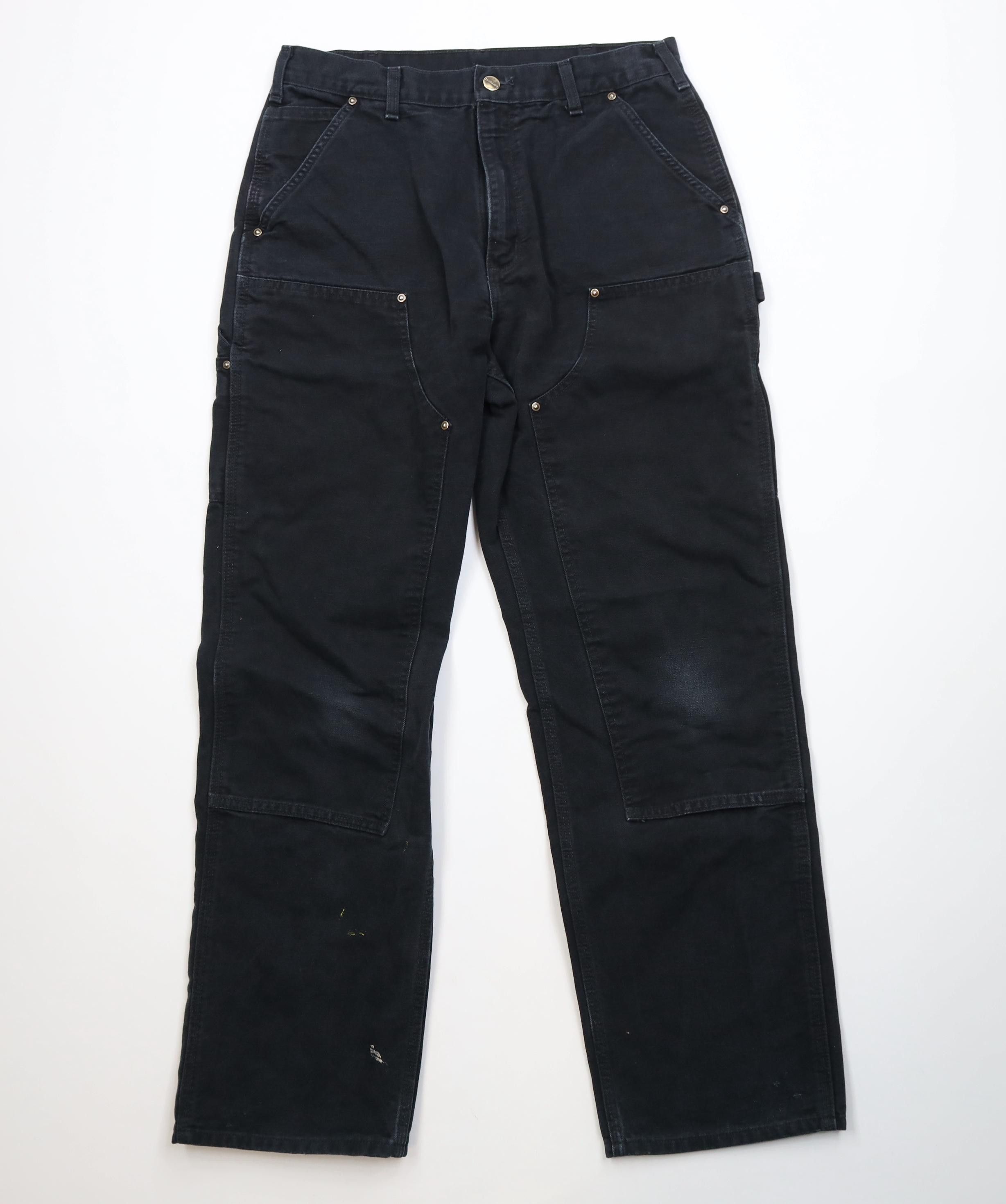 Carhartt Vintage Carhartt Original Fit Wide Leg Double Knee Pants Size US 33 - 1 Thumbnail