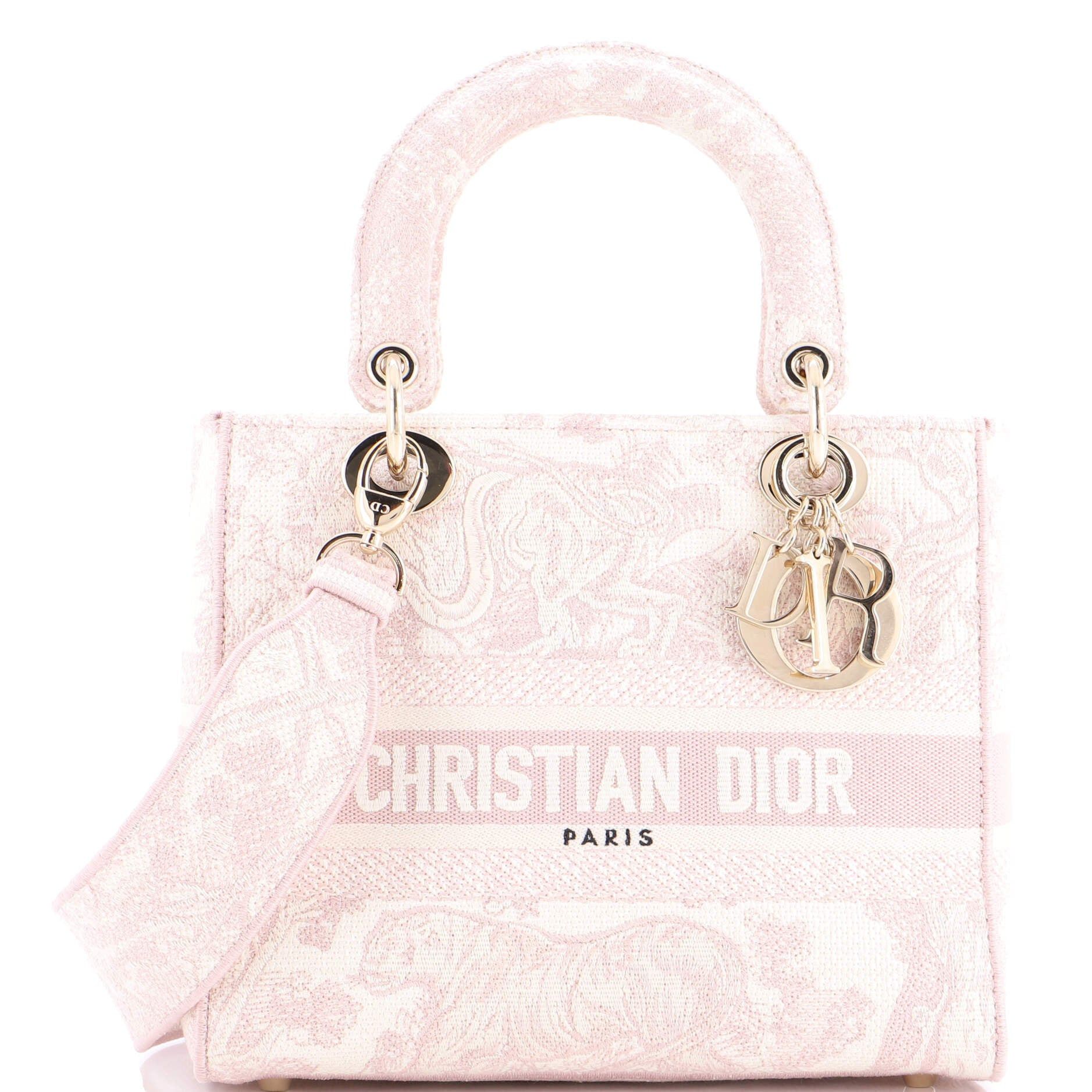 Dior Toile de Jouy Lady D-Lite Bag Size ONE SIZE - 1 Thumbnail