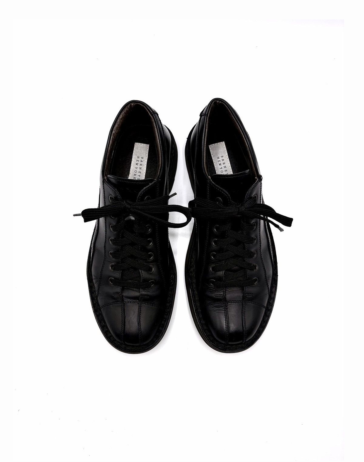 Barneys New York Barneys New York Italian Leather Derby Sneakers Size US 9 / EU 42 - 4 Thumbnail