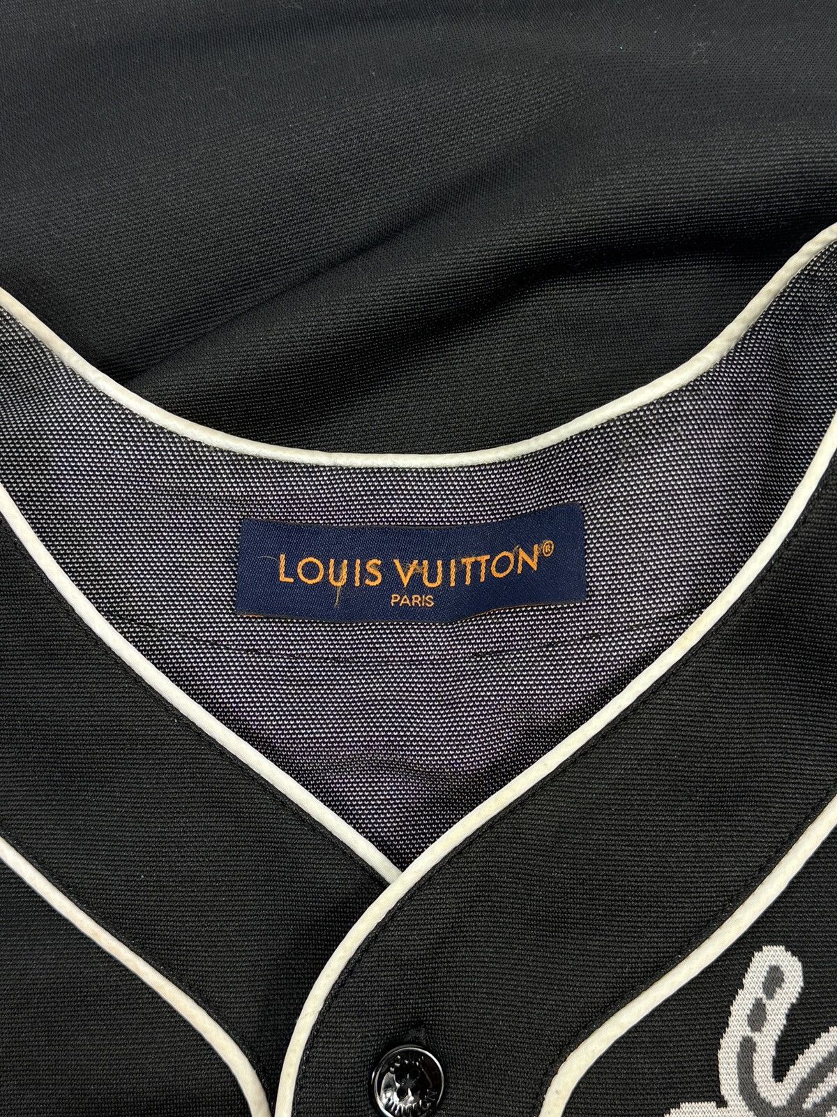 Louis Vuitton LOGO PRINT BASEBALL JERSEY Size US L / EU 52-54 / 3 - 3 Thumbnail
