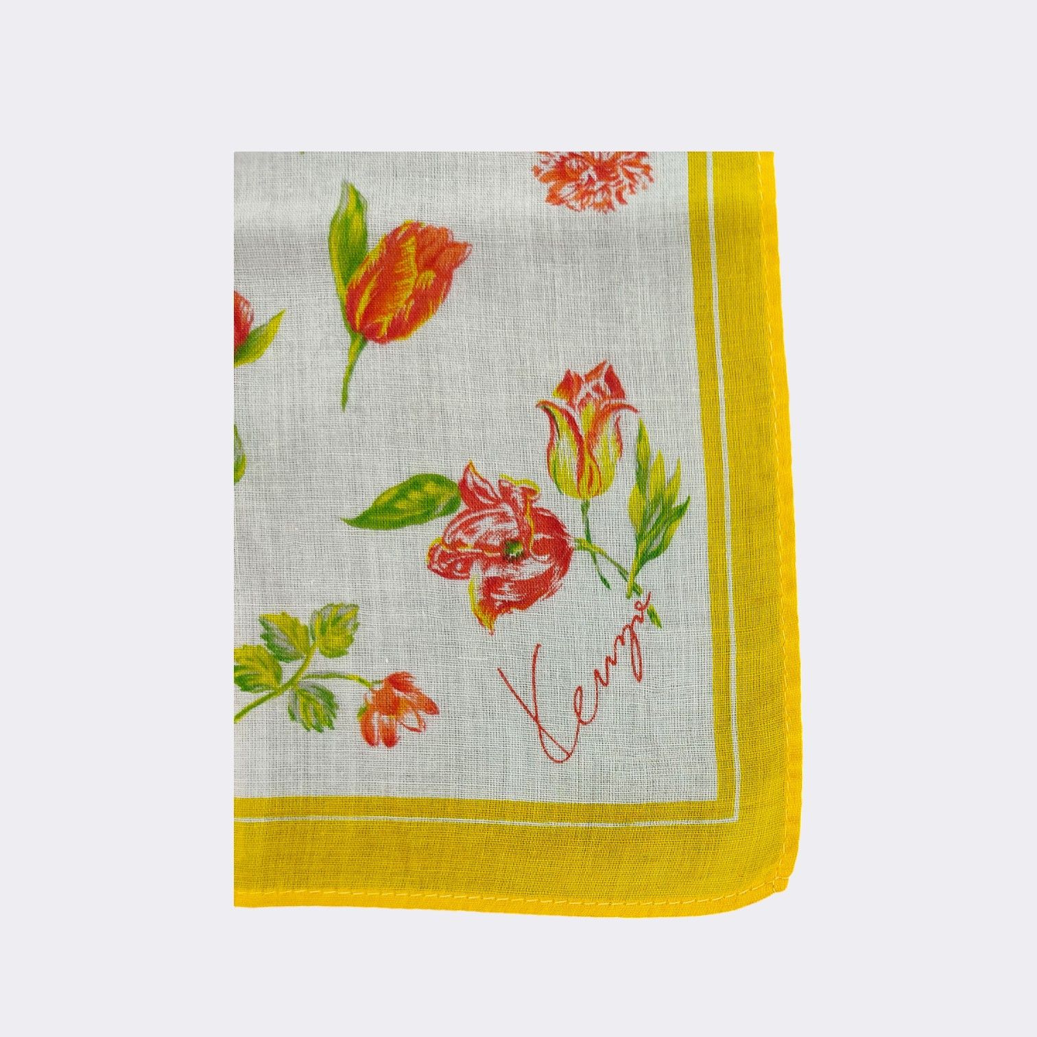 Kenzo Vintage Kenzo Handkerchief Neckerchief Bandana H016F Size ONE SIZE - 3 Thumbnail