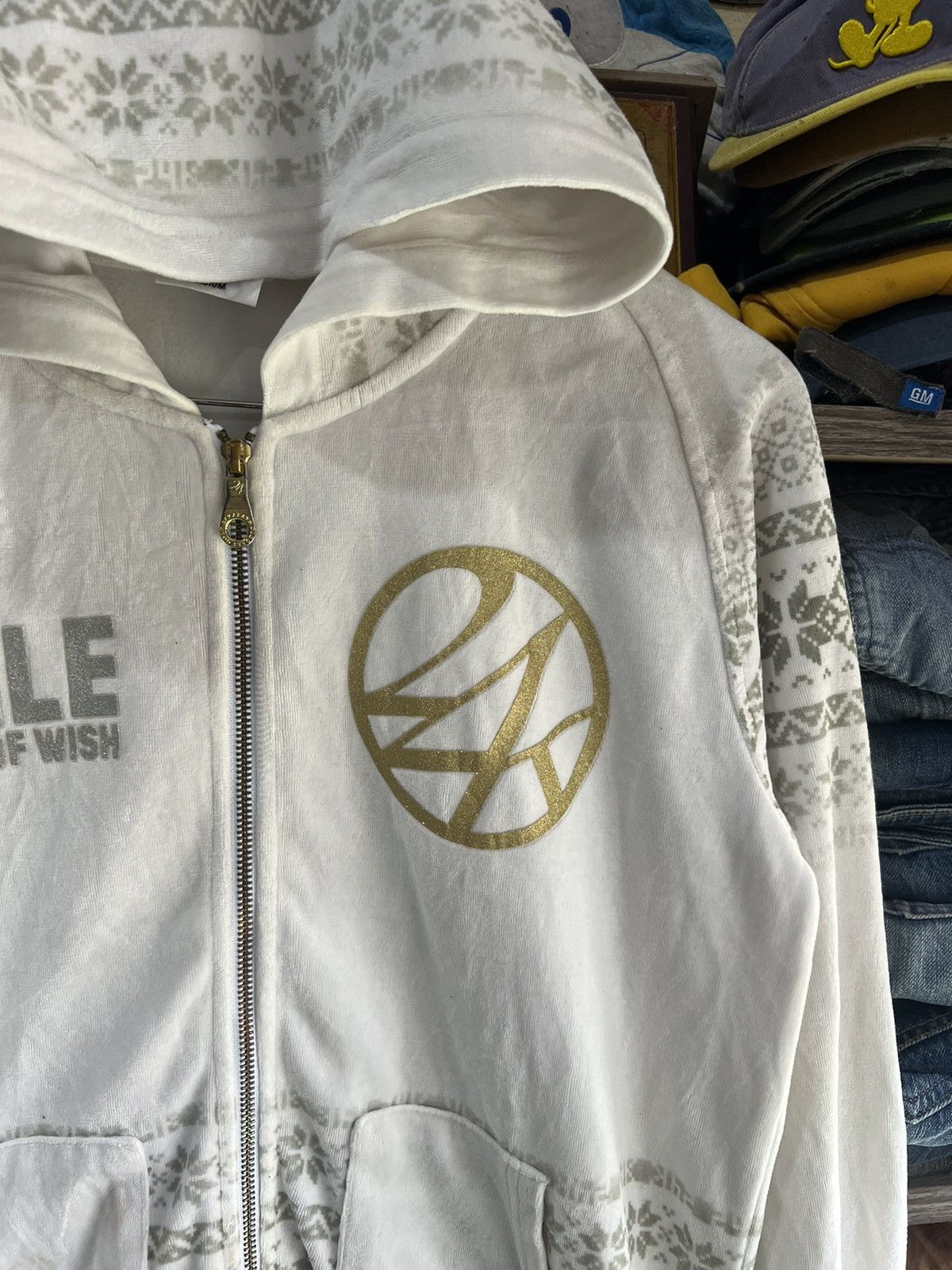 Japanese Brand 🔥Rare 24 Karats Exile Tower of Wish Zipper Hoodie Size US M / EU 48-50 / 2 - 5 Thumbnail