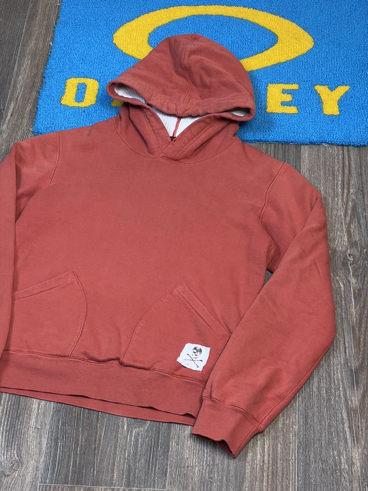 Pledge Pledge Japanese Scull Orange Heavy Hoodie Size US M / EU 48-50 / 2 - 2 Thumbnail