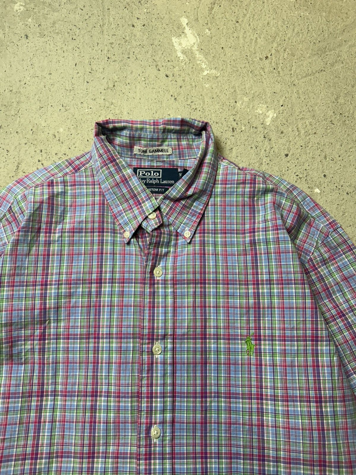 Polo Ralph Lauren × Ralph Lauren × Vintage Vintage 90s Polo Ralph Lauren Embroidered Button Up Y2K Size US L / EU 52-54 / 3 - 4 Thumbnail