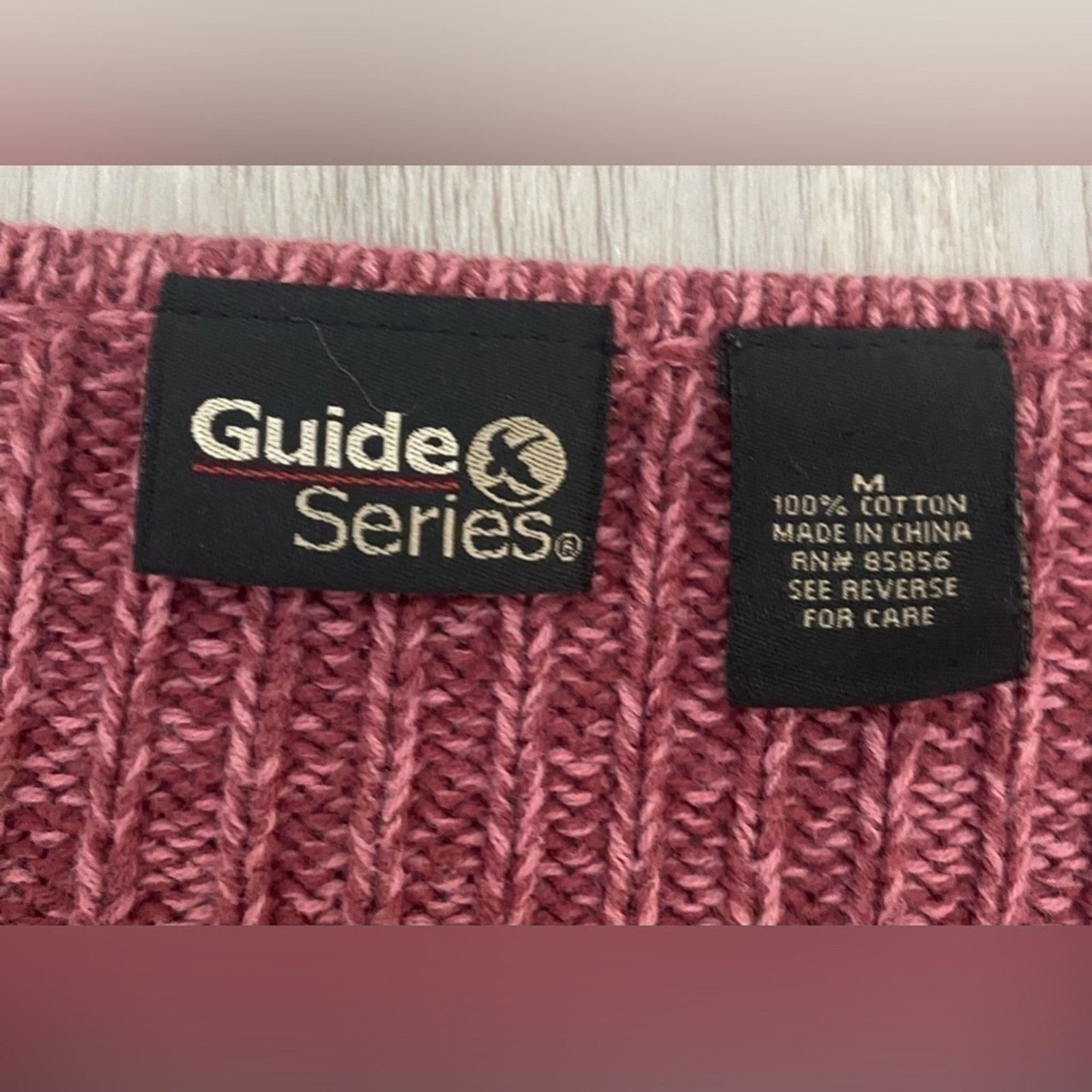 Guide Series Guide Series | Plain Heavy Cotton Pullover Sweater | Small Size S / US 4 / IT 40 - 3 Thumbnail