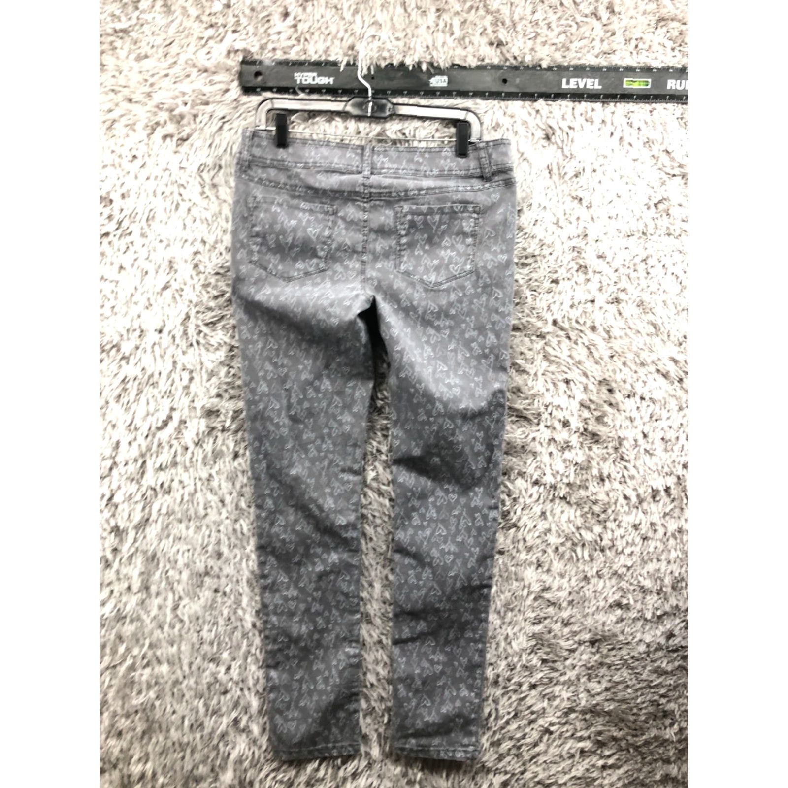 Denime SO Jeans Skinny Size 11 Juniors Low Rise Medium Wash Gray Denim Women Fast Shipping? Size 32" / US 10 / IT 46 - 5 Thumbnail