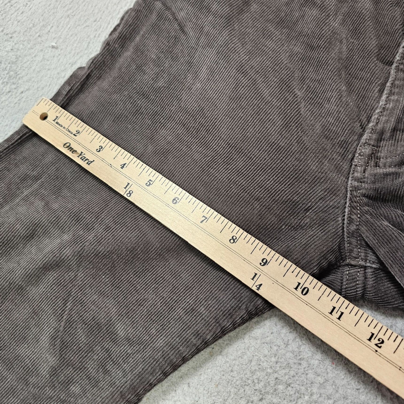 J.Crew J.Crew Corduroy Pants Mens 28x30 Taupe Classic Straight 5 Pocket Stretch Casual Size US 28 / EU 44 - 6 Thumbnail