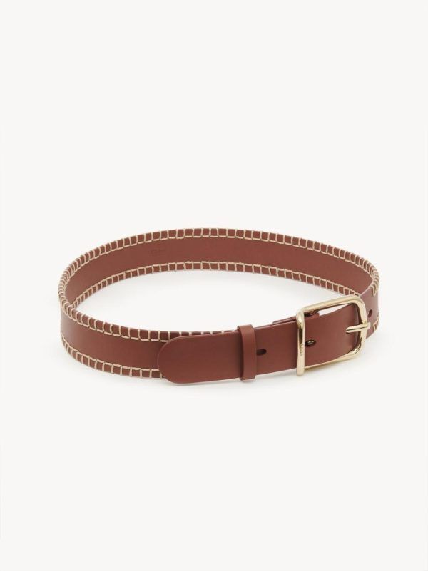 Chloe o1loc1c1024 Size: OS /Louela Belt in Sepia/Brown Size ONE SIZE - 1 Thumbnail
