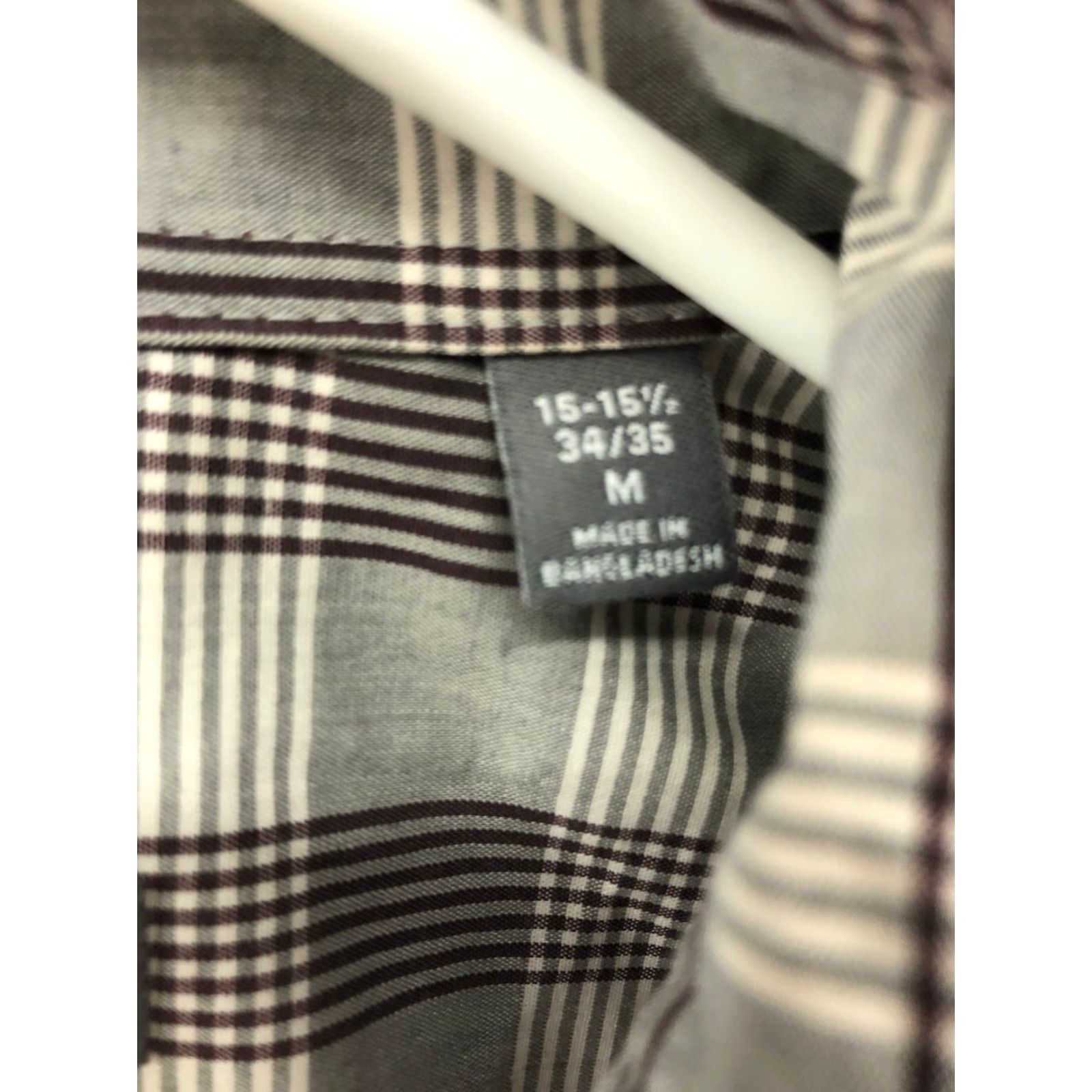 Geoffrey Beene Geoffrey Beene Slim Fit Shirt Size 15 34/35 Mens Long Sleeve Spread Collar Shirt Gray Size US M / EU 48-50 / 2 - 7 Thumbnail