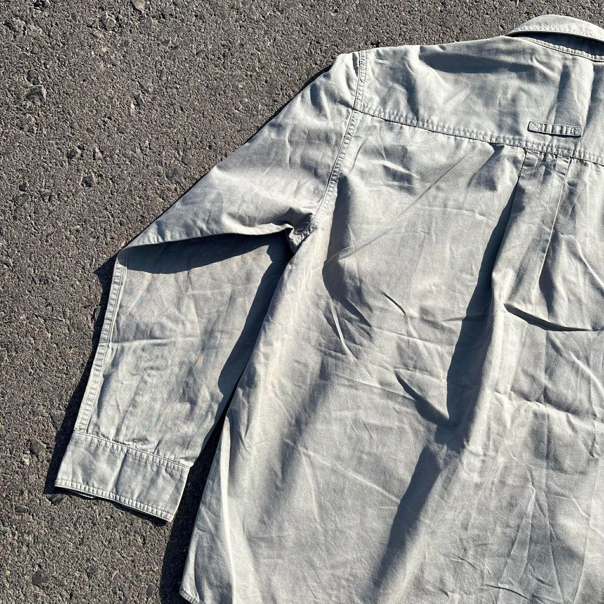 camel active ❌SOLD❌Camel Active Vintage Workwear Shirt Faded Grey 24x29 Size US M / EU 48-50 / 2 - 14 Thumbnail