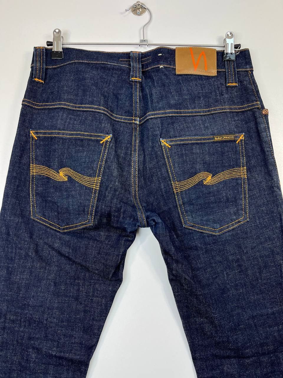 Other Nudie Jeans Co Organic Cotton Slim Fit Dark Denim Size L Size US 30 / EU 46 - 8 Thumbnail