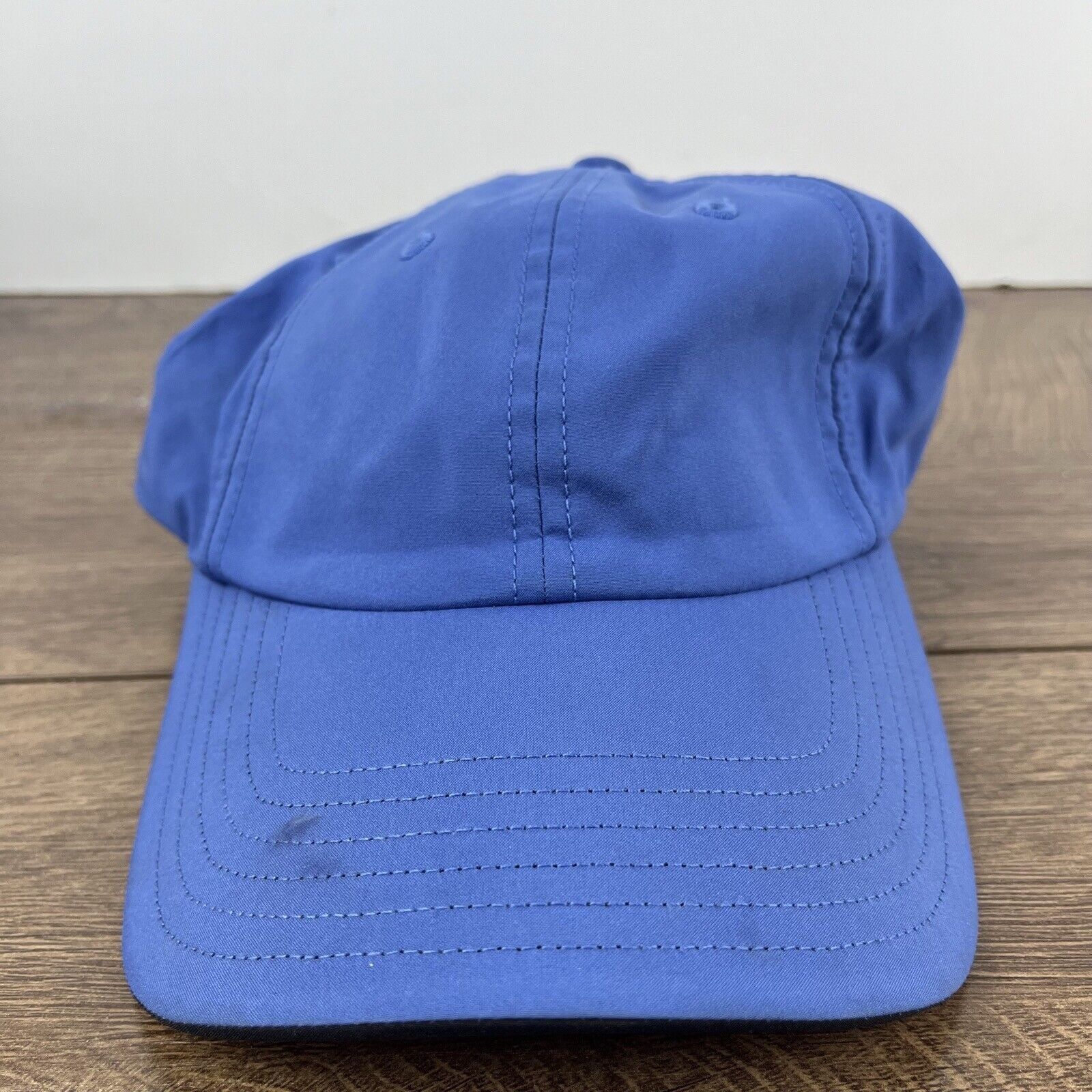 Adidas Adidas Blue Cap Hat Running Hat Blue Adjustable Hat Blue Adu Size ONE SIZE - 3 Thumbnail
