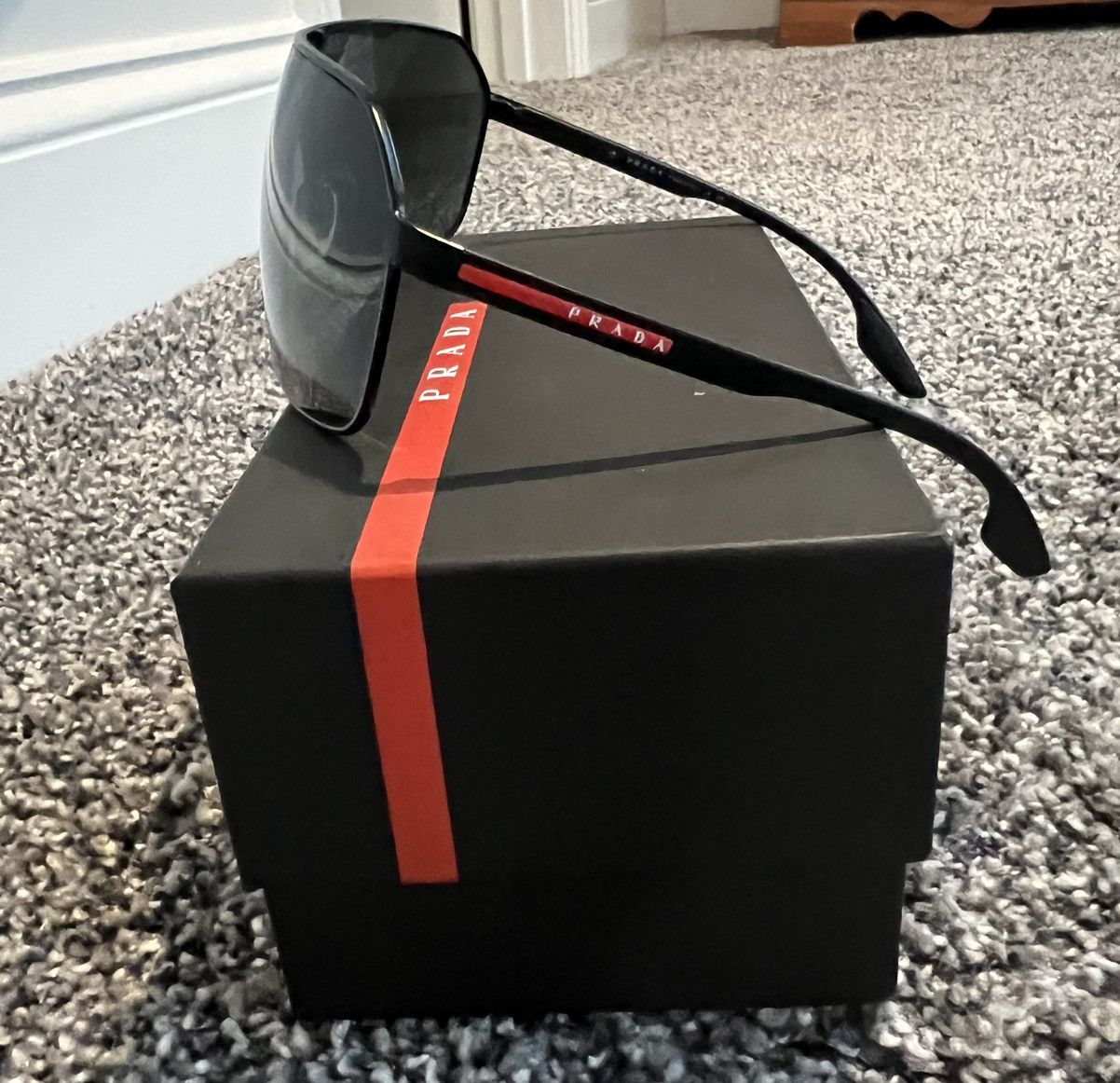 Prada Prada Shield Glasses Size ONE SIZE - 2 Thumbnail