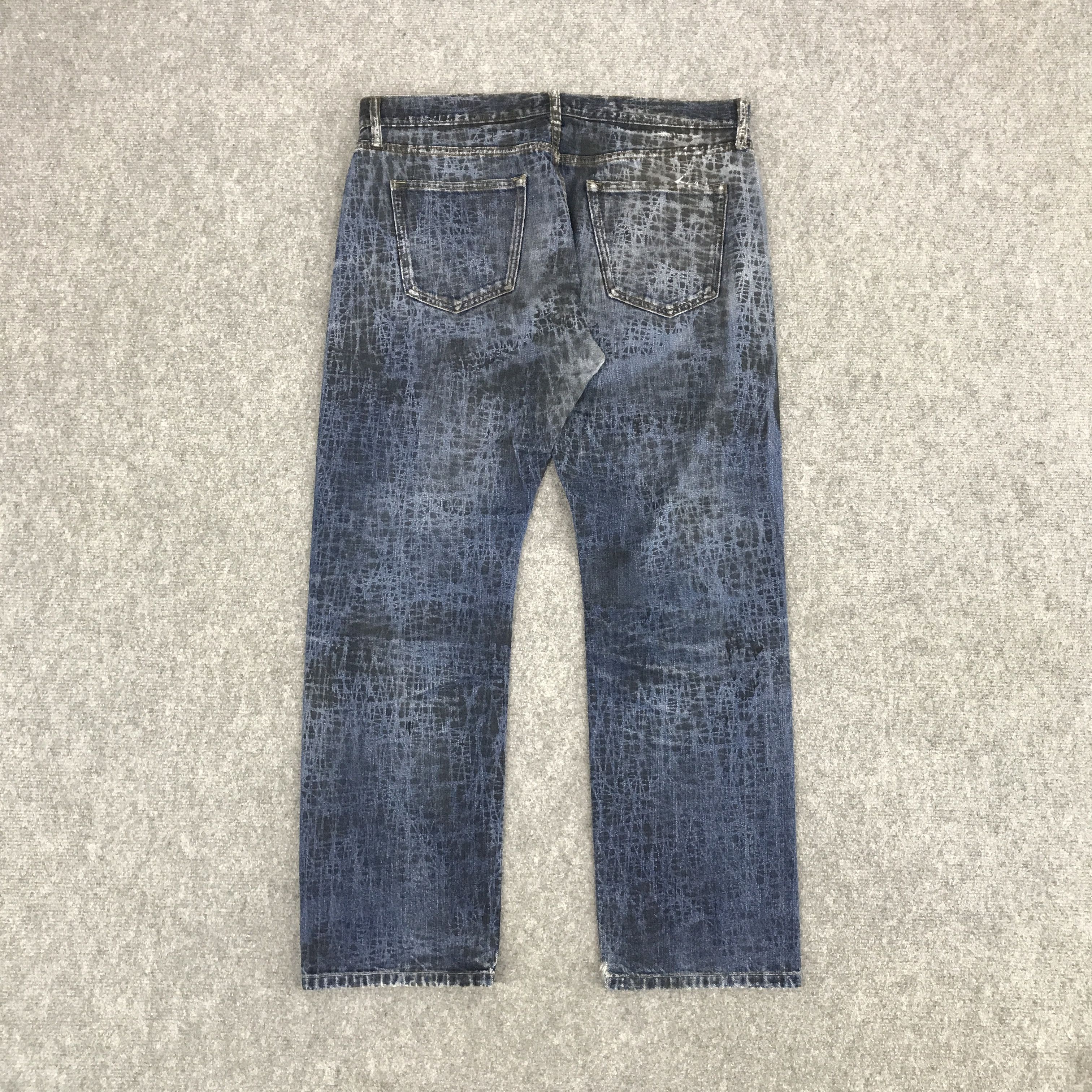 Japanese Brand × Jun Takahashi × Uniqlo JAPAN PUNK STYLE UNIQLO JEANS DENIM PANTS Size US 35 - 4 Thumbnail