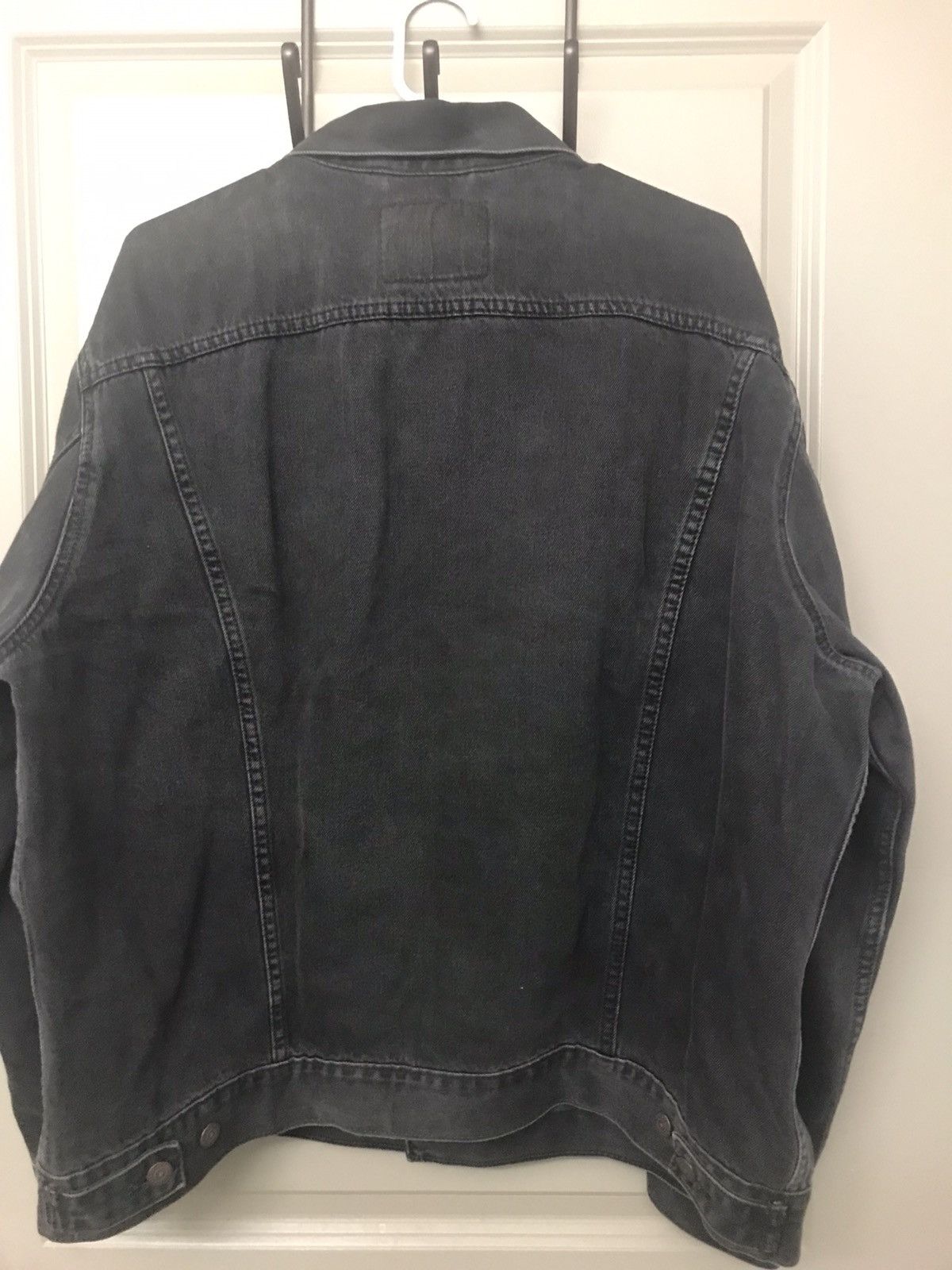 Levi's Vintage Clothing Levi's Strauss Black Denim Vintage Fit Jacket Men's Size US XXL / EU 58 / 5 - 2 Thumbnail