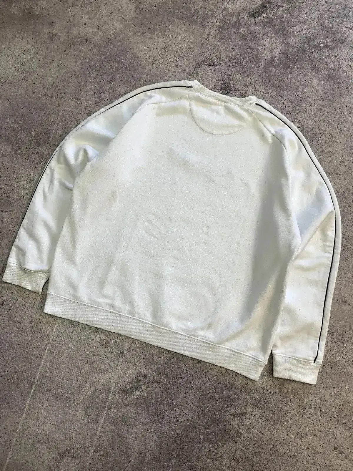 Nike × Vintage Vintage Sweater Nike faded sweatwear drip blockcore Size US XL / EU 56 / 4 - 3 Thumbnail