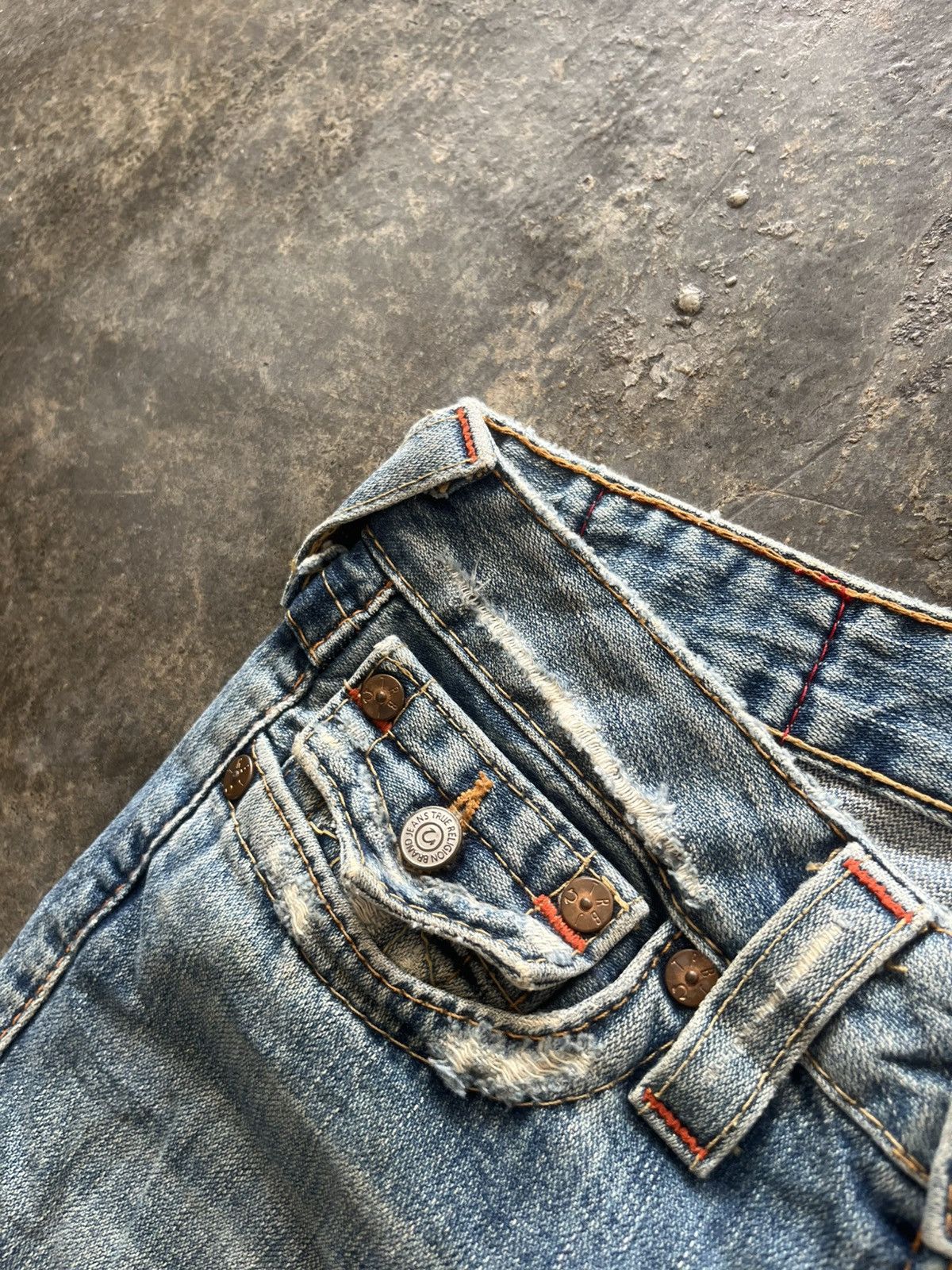 True Religion True Religion Woman Joey Flare Twisted seam flap pocket Size 30" / US 8 / IT 44 - 8 Thumbnail