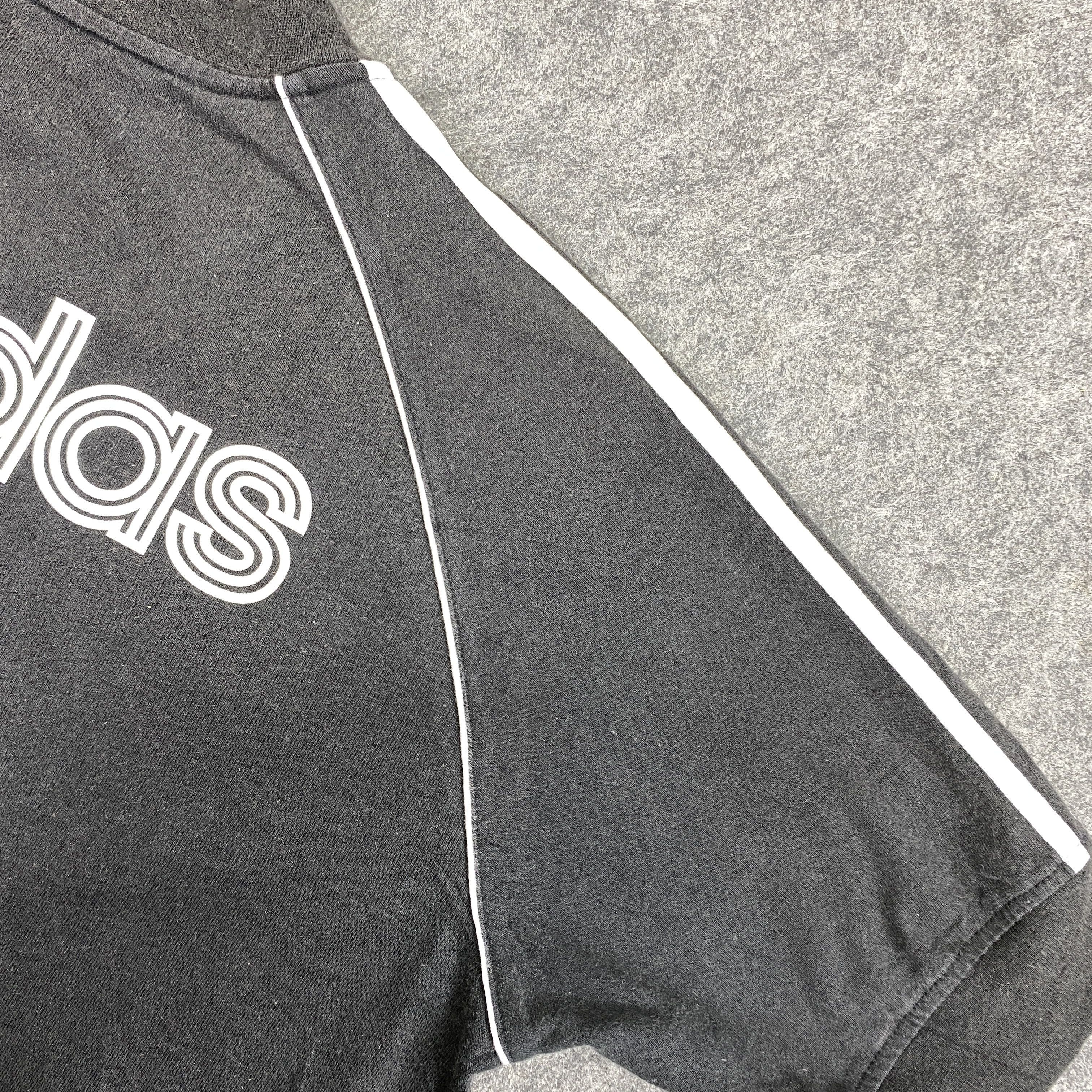 Adidas Adidas Short Sleeves zipper Crewneck sweatshirt -SW142 Size US M / EU 48-50 / 2 - 15 Thumbnail
