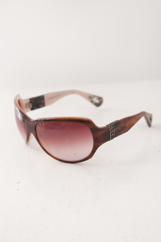 image of Chrome Hearts Ch Screamer Sunglasses in Tortoise, Men's