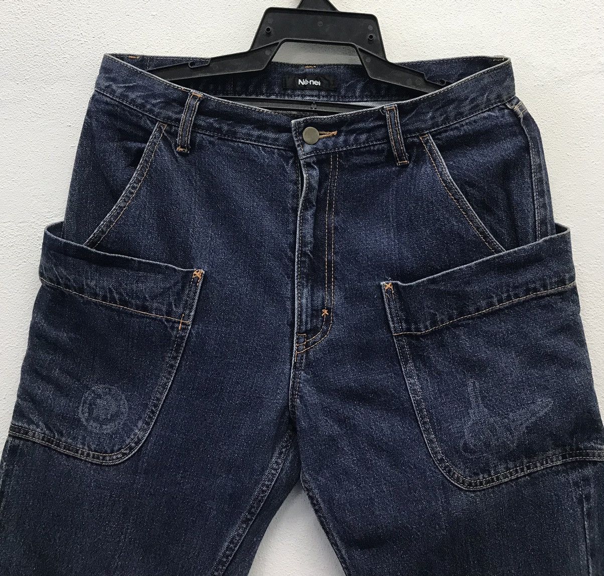 Issey Miyake × Ne-Net × Vintage Vintage Issey Miyake Ne-Net Denim Pants Size US 32 / EU 48 - 3 Thumbnail
