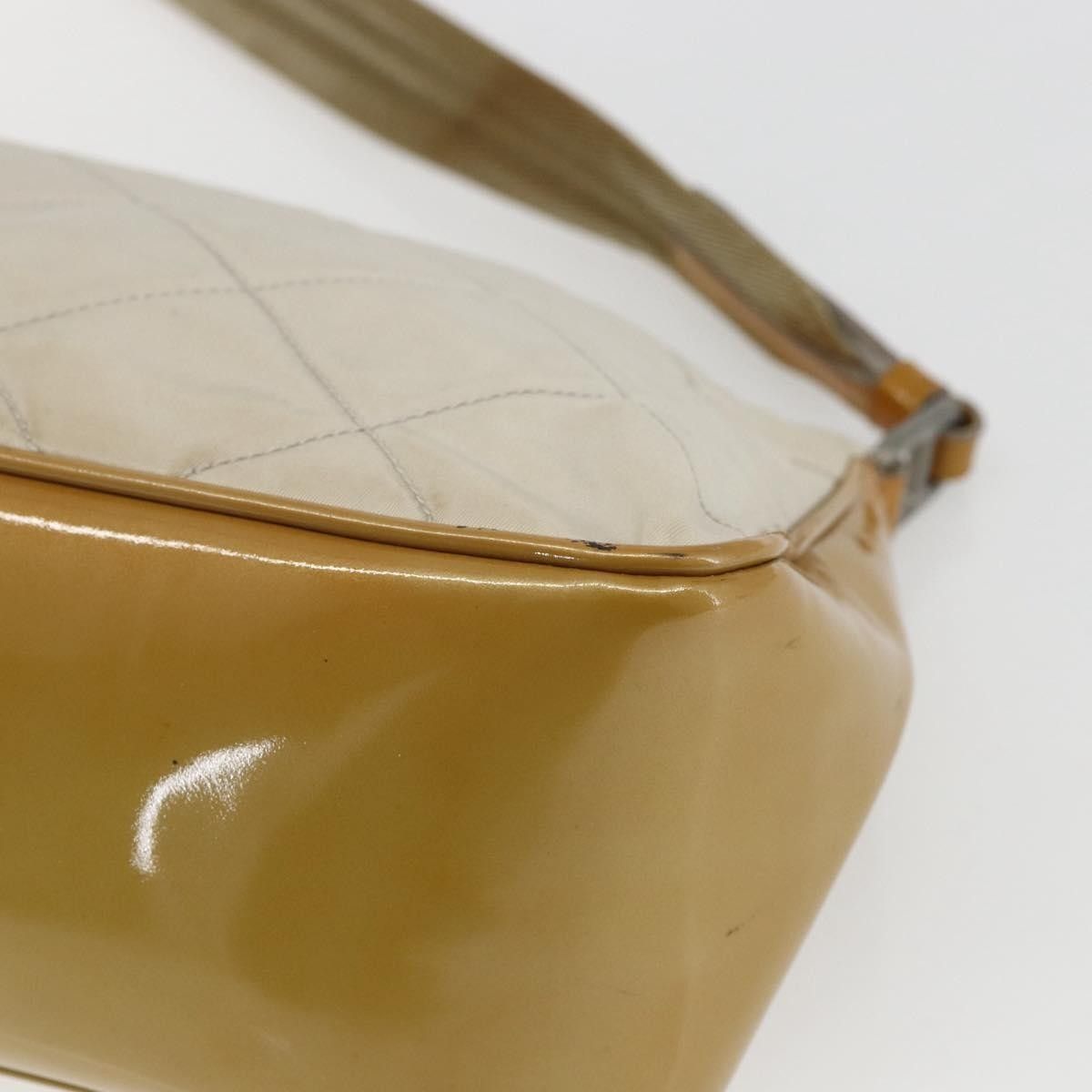 Prada PRADA Shoulder Bag Nylon Yellow Silver Auth 169507 - Jerrill Size ONE SIZE - 12 Thumbnail