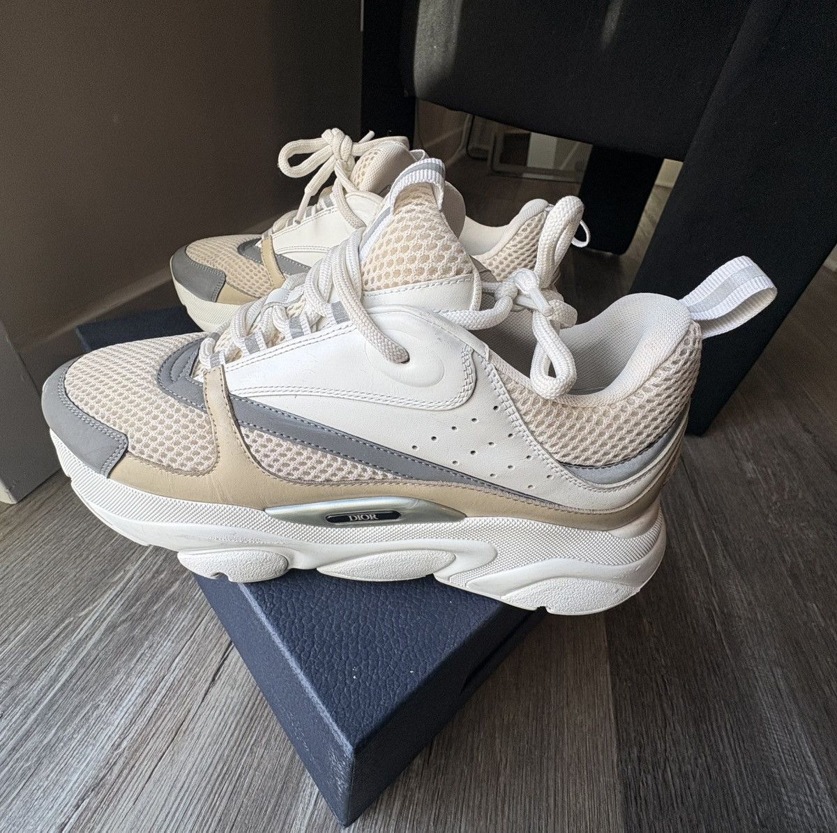 B22 calf mesh dior sneaker
