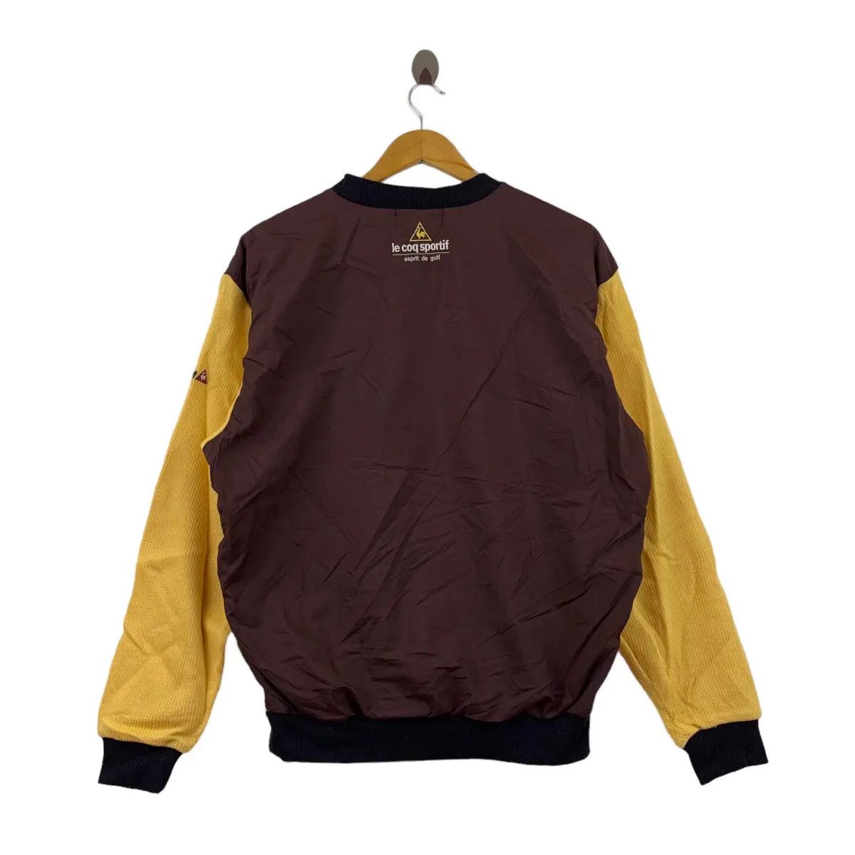 Le Coq Sportif × Vintage Vintage LE COQ SPORTIF Golf Collection France Sweatshirt Size US L / EU 52-54 / 3 - 4 Thumbnail