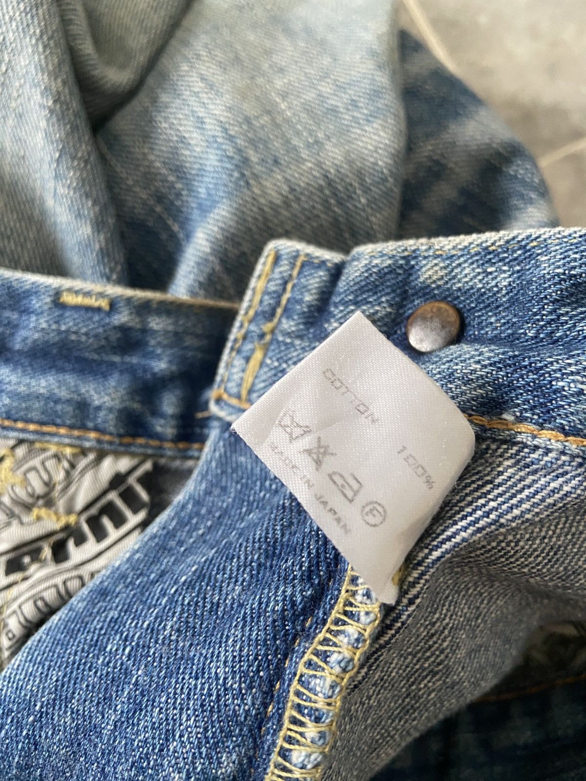 Number (N)ine SS04 Dream Baby Dream Pain denim Shorts Size US 32 / EU 48 - 10 Thumbnail