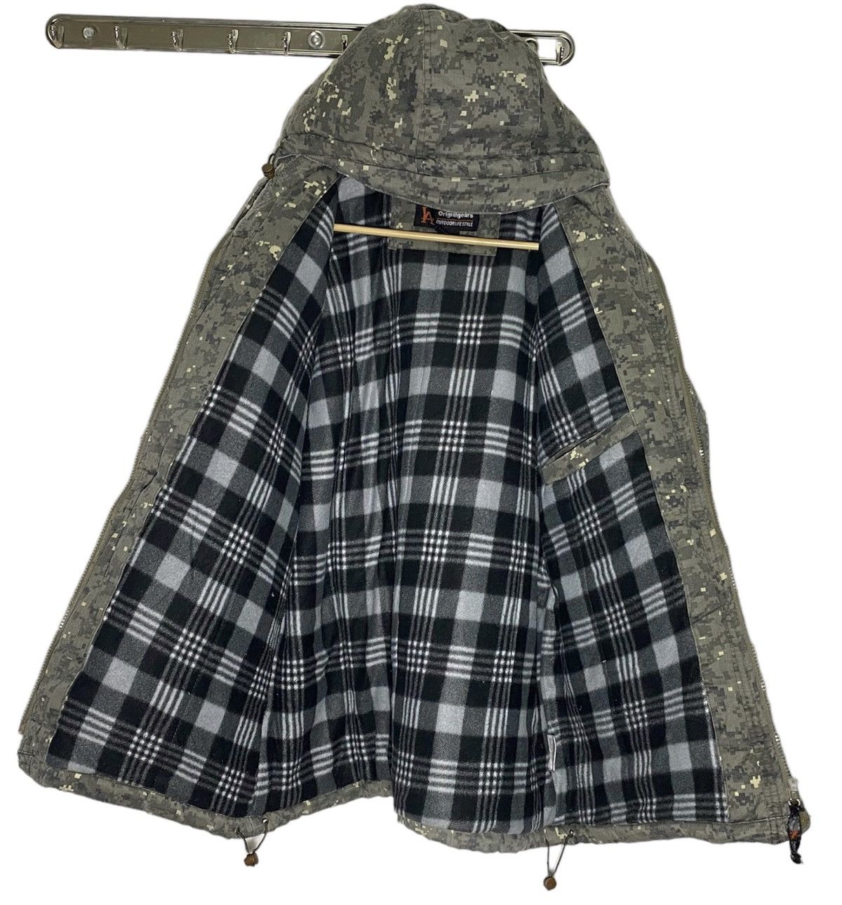 Other RARE LA LABREA Originalgear Outdoor Jacket Digital Camo Size US XL / EU 56 / 4 - 11 Thumbnail
