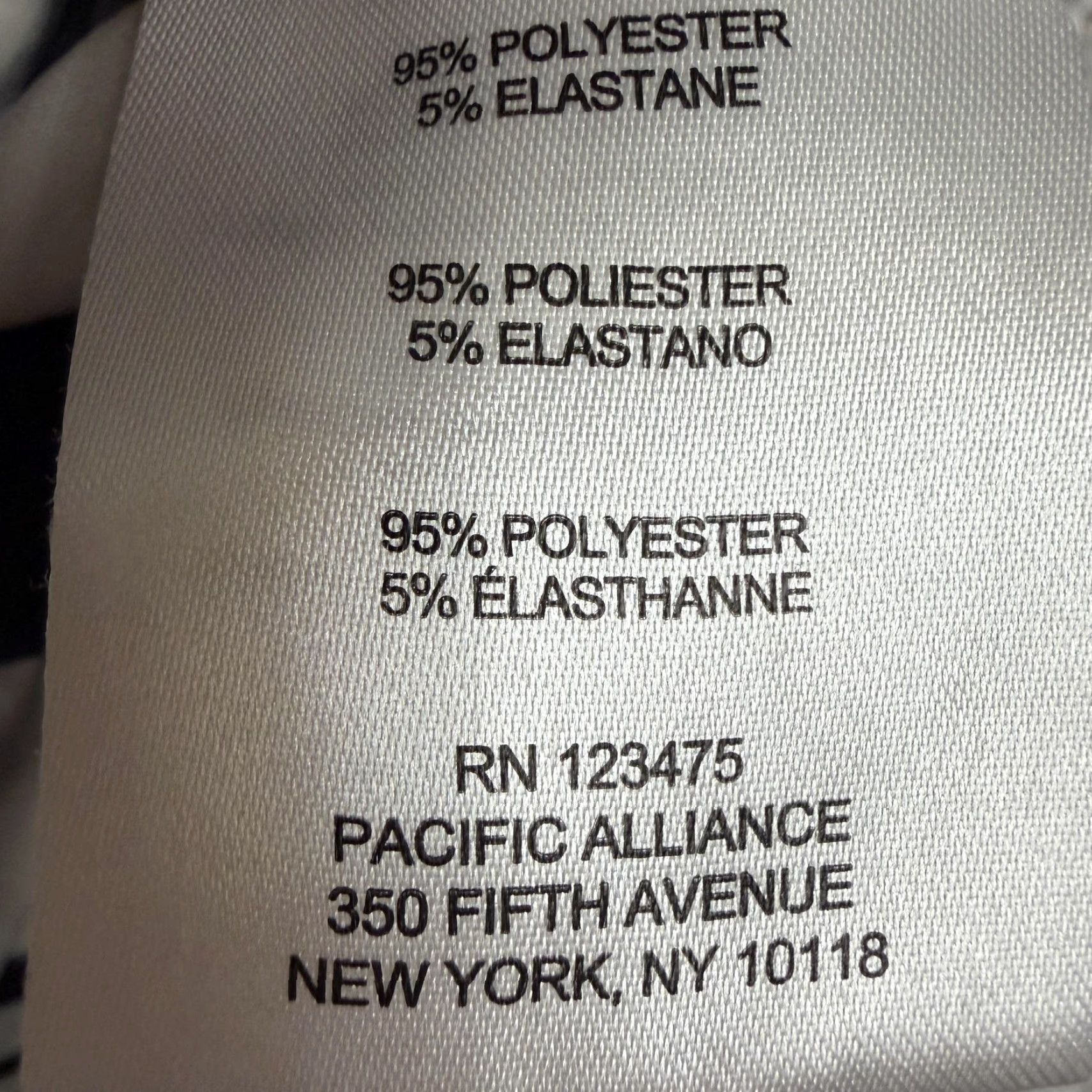 Jones New York Jones New York Pants M 30x30.5 Black White Beige Stripe Parisian Office Chic Size 32" / US 10 / IT 46 - 7 Thumbnail