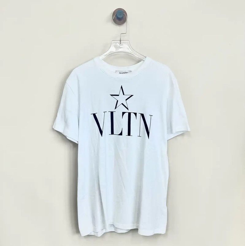 Valentino Valentino White Women's T-Shirt with Logo 0089 Size XS / US 0-2 / IT 36-38 - 1 Thumbnail