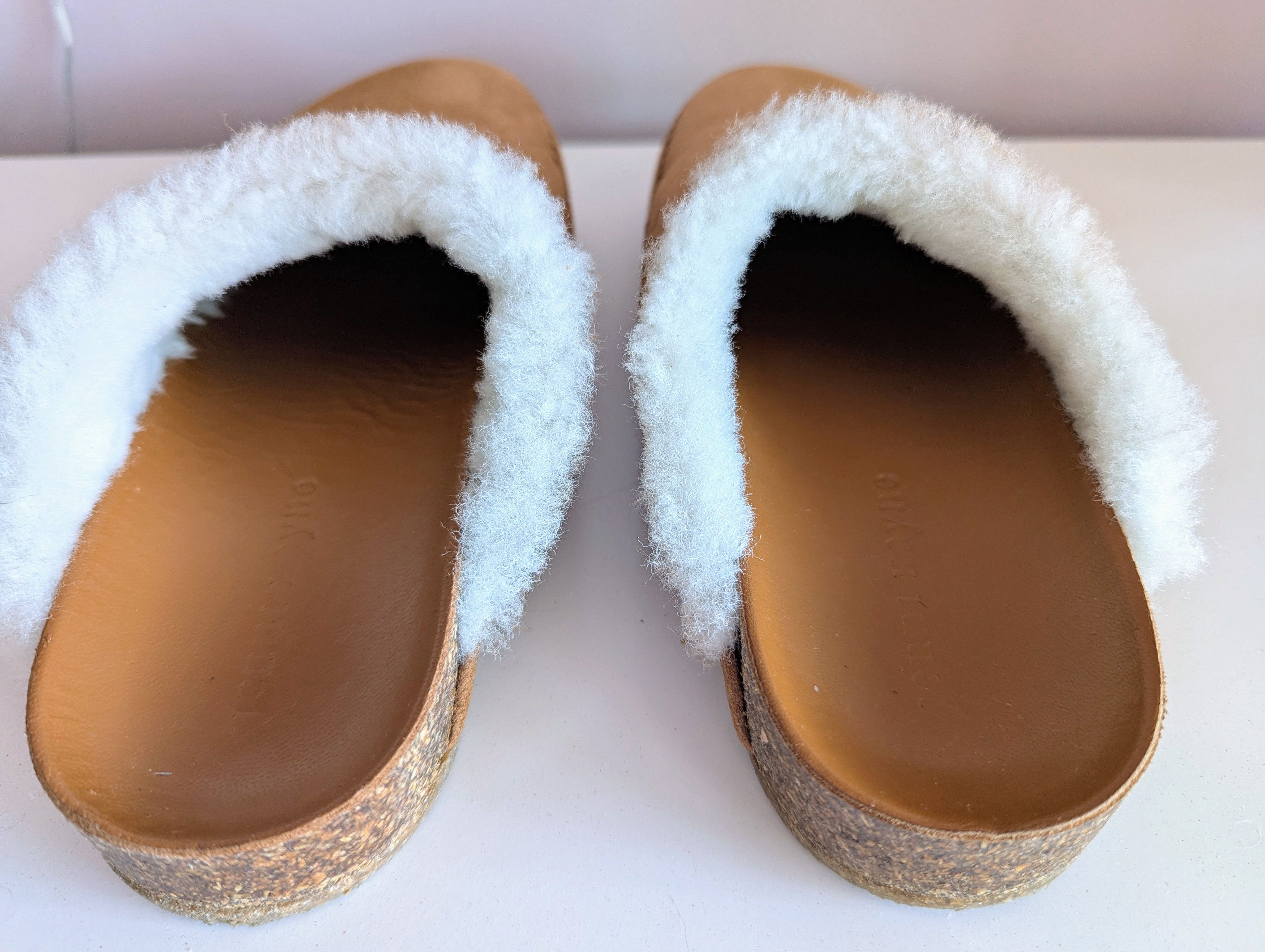 Other Jenni Kayne Shearling-Lined Moc Clog in Saddle Size 37 NWOT Size US 7 / IT 37 - 6 Thumbnail