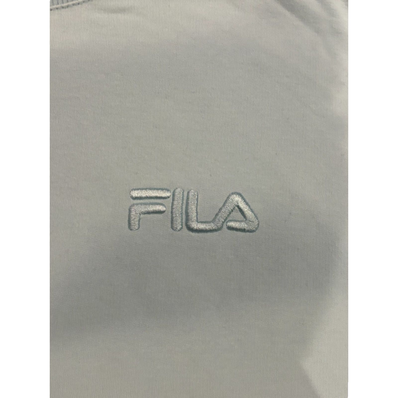 Fila FILA Crewneck Sweatshirt Mens XL Light Blue Long Sleeve Pullover Active Size US XL / EU 56 / 4 - 2 Thumbnail