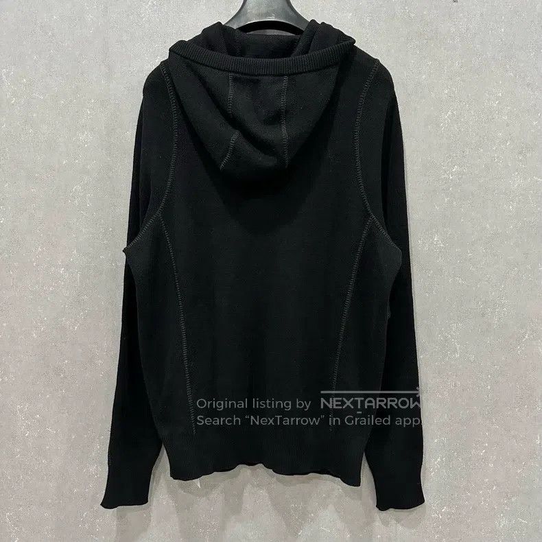 Louis Vuitton Louis Vuitton Reversed felt stitched hooded sweatshirt Size US L / EU 52-54 / 3 - 2 Thumbnail
