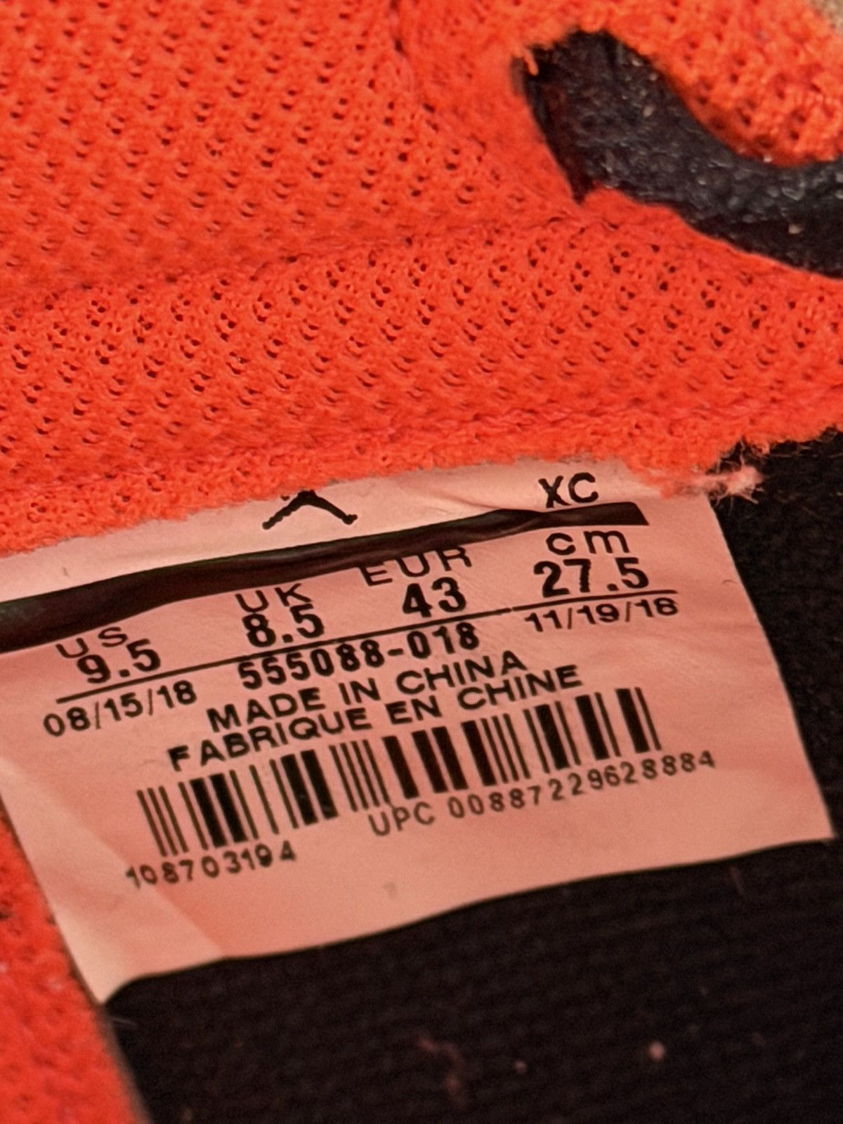 Nike Nike Jordan 1 High Hyper Crimson Neutral Grey spiderman Size US 9.5 / EU 42-43 - 16 Thumbnail