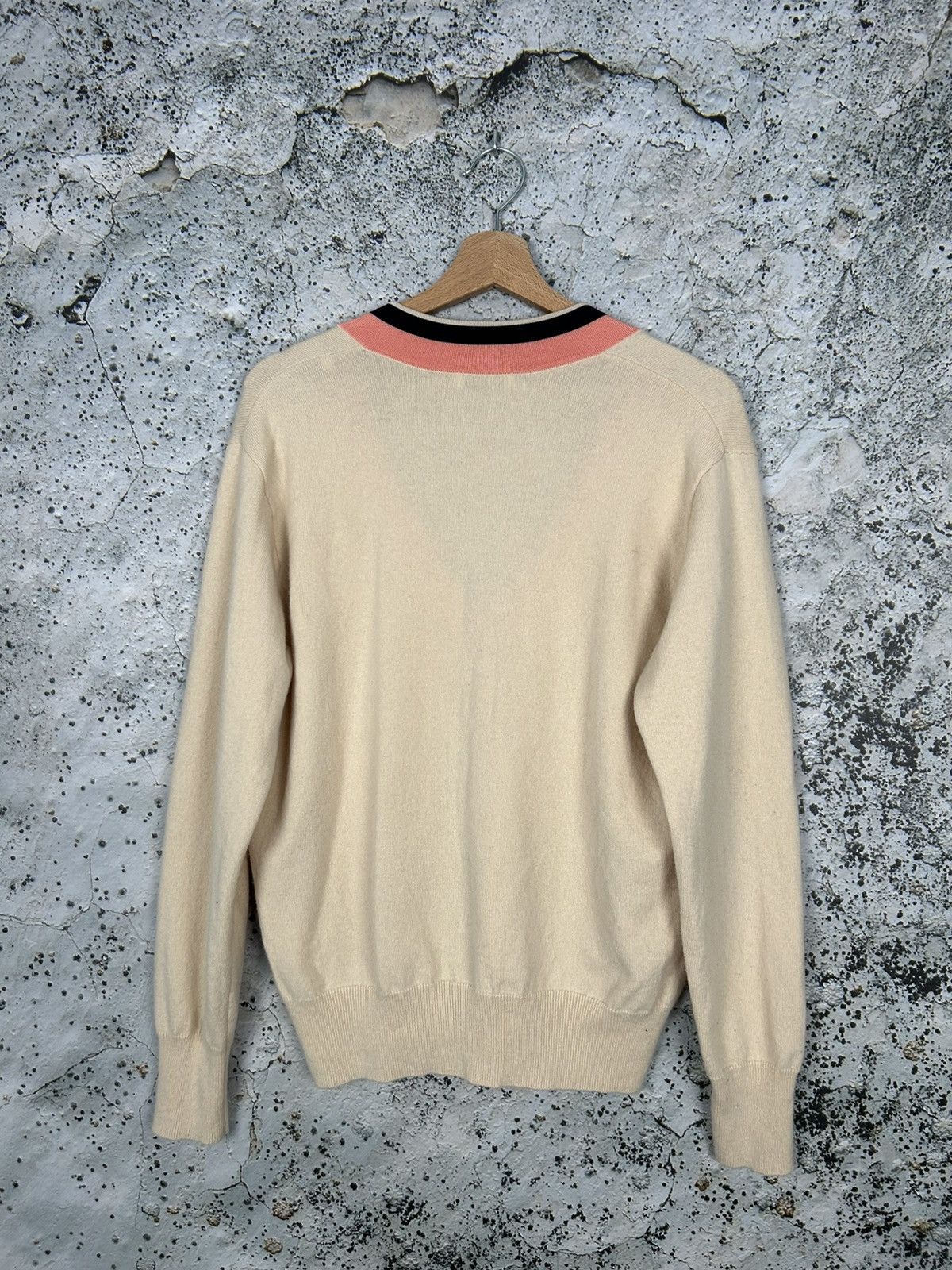 Sandro Sandro Paris Luxury V-neck Sweater Knit Designer Rare Size US M / EU 48-50 / 2 - 4 Thumbnail