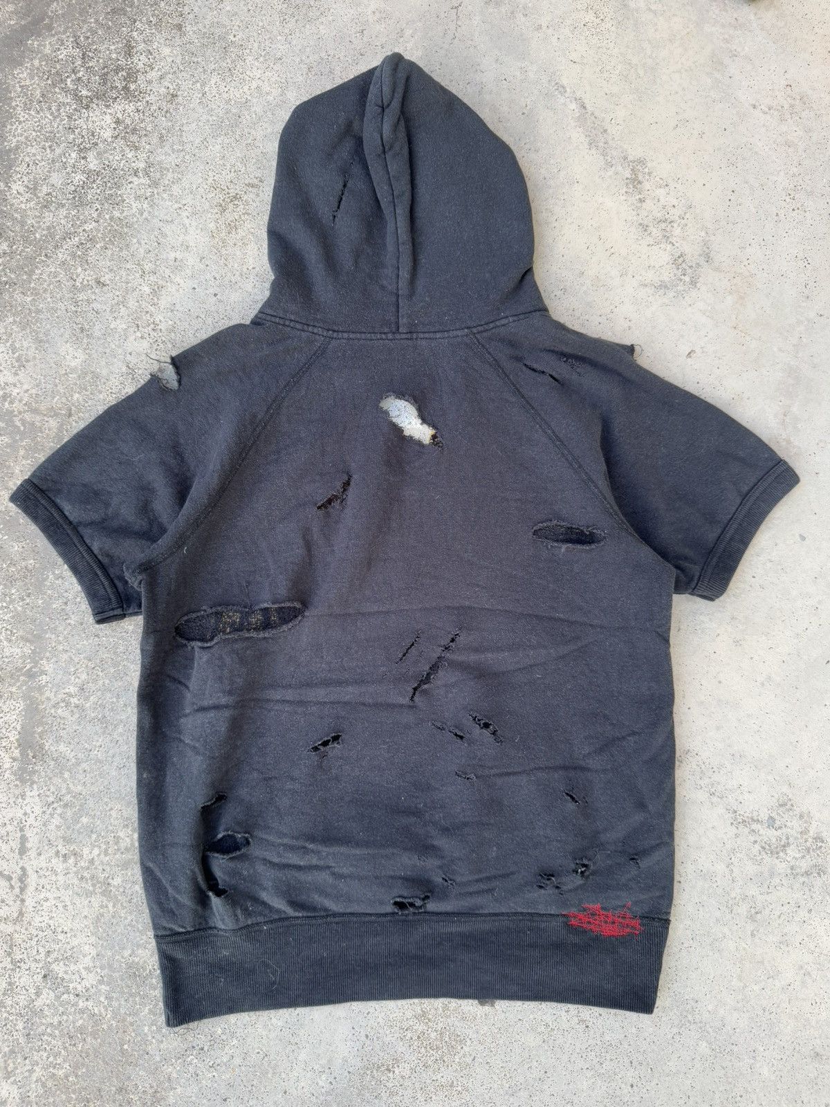 Hysteric Glamour Distressed Hysteric Glamour Hard Star Grunge Hoodie Size US S / EU 44-46 / 1 - 3 Thumbnail
