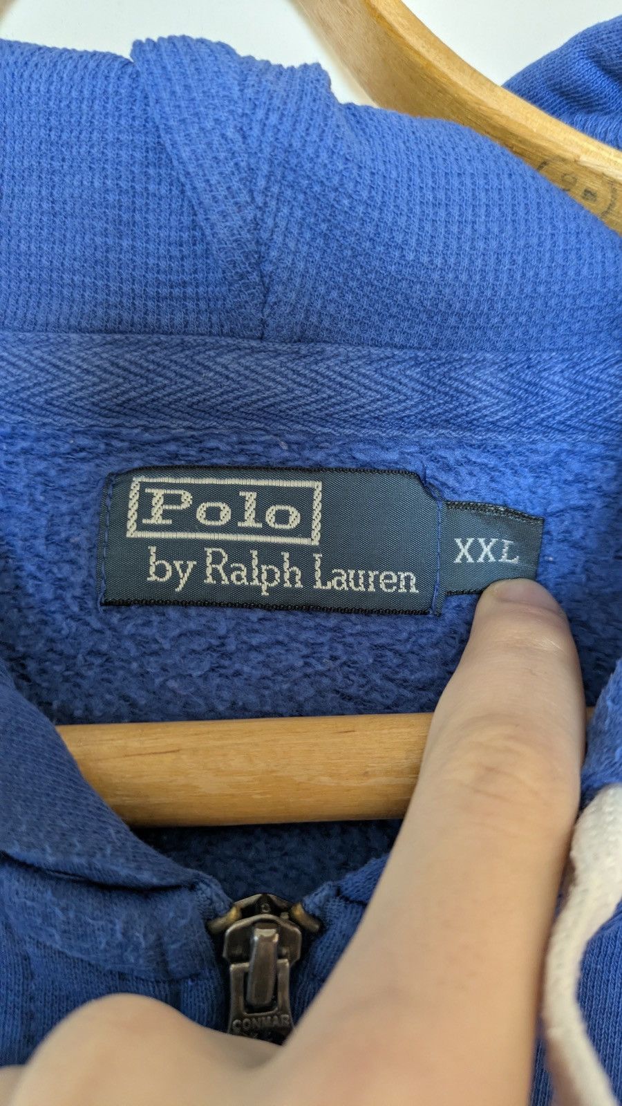 Polo Ralph Lauren 💙 Polo by Ralph Lauren Zip Hoodie – Men’s XXL Size US XXL / EU 58 / 5 - 3 Thumbnail