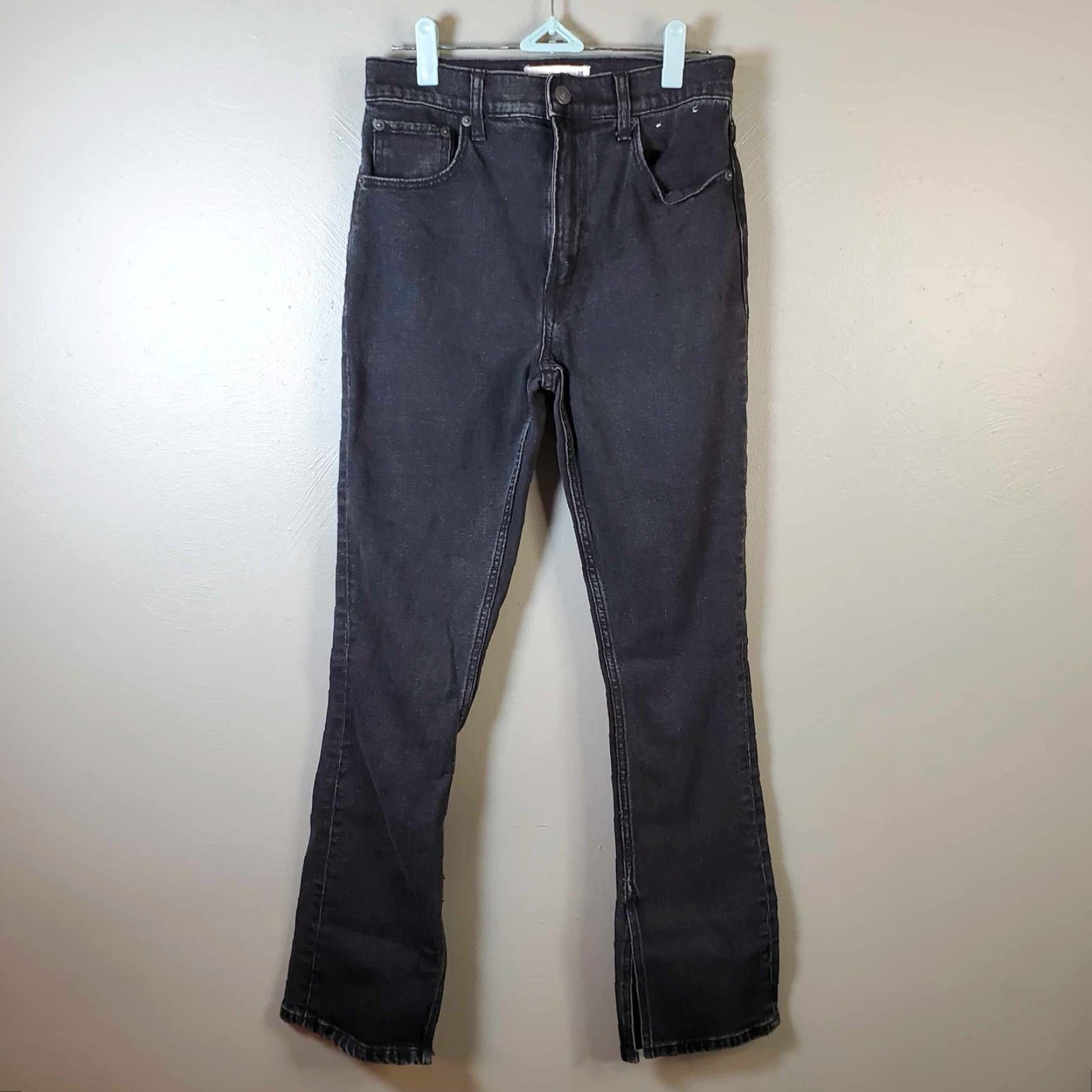 Abercrombie & Fitch VINTAGE Abercrombie & Fitch Women’s The 90s Black Relaxed Fit High Rise Jeans 26/2s 90s Womens Jeans Size 26" / US 2 / IT 38 - 7 Thumbnail
