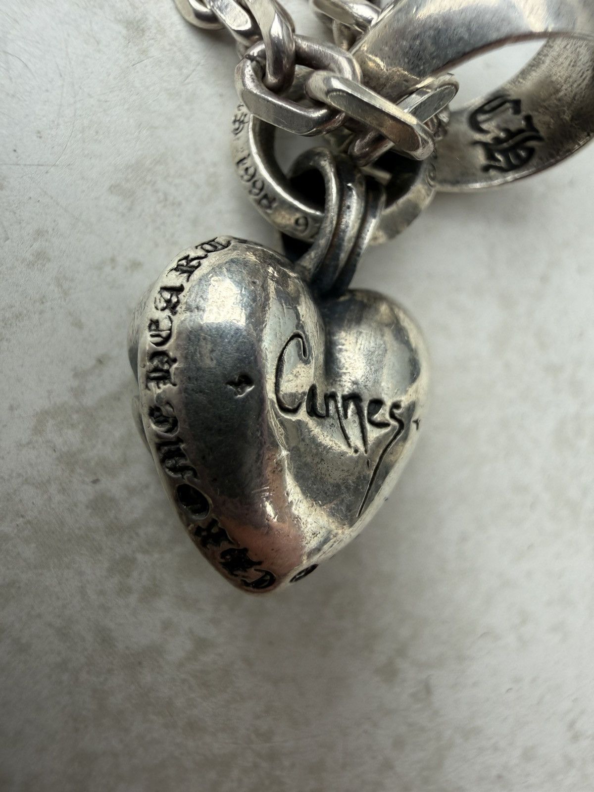 Chrome Hearts Chrome Hearts Cannes Exclusive Heart Pendant Size ONE SIZE - 10 Thumbnail
