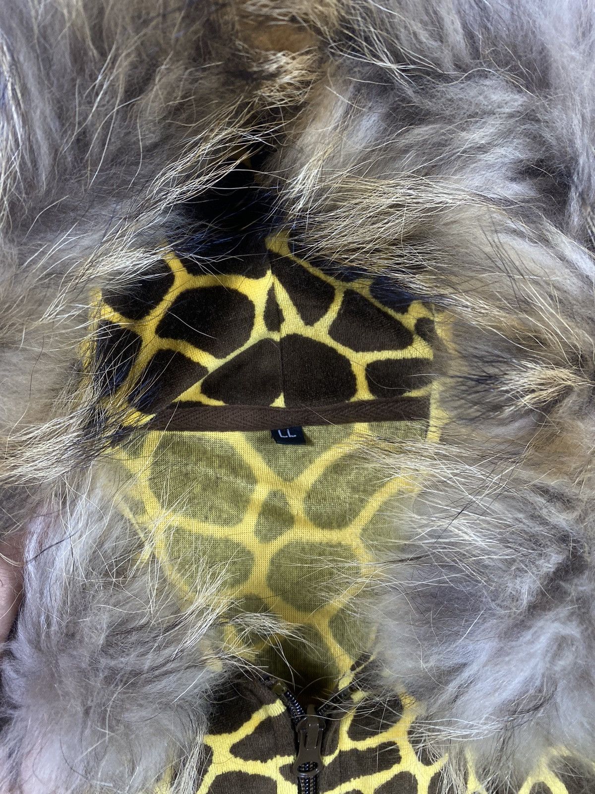 14th Addiction Japanese Unknow Leopart fur zip hoodie lgb ifsix style Size US L / EU 52-54 / 3 - 7 Thumbnail