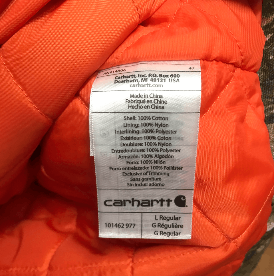 Carhartt Carhartt Insulated Real Tree Shirt Jacket L Size US L / EU 52-54 / 3 - 5 Thumbnail