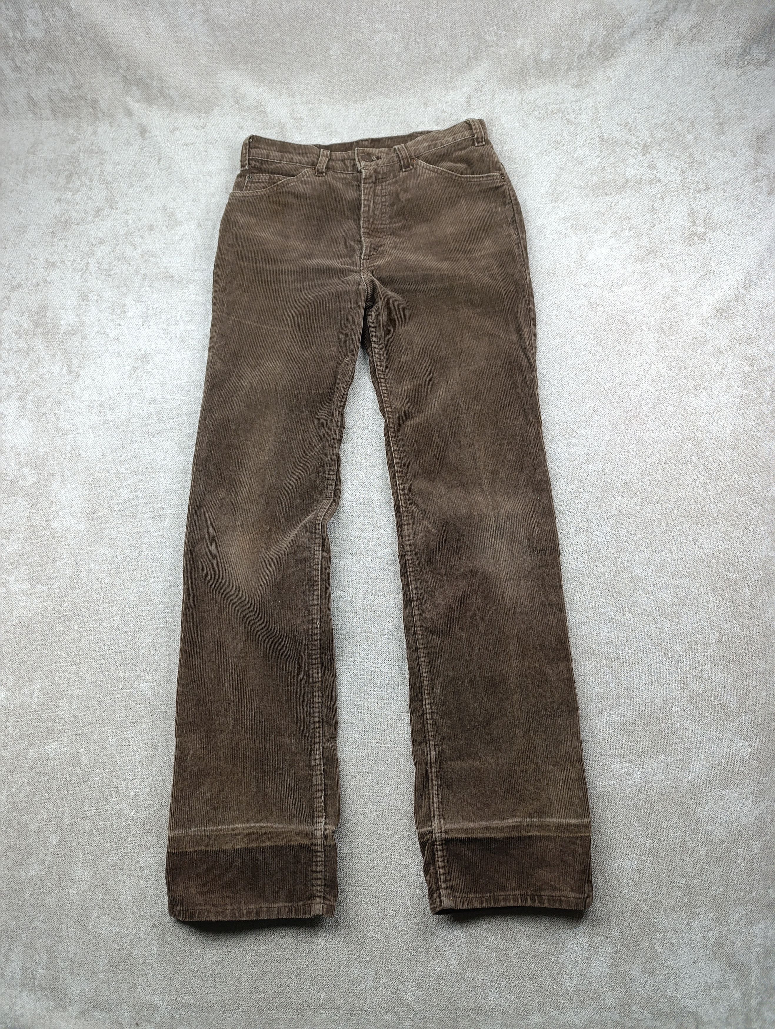 Levi's Vintage Clothing Vintage 70s Levi’s 630 Corduroy Pants Brown Made in France Size US 32 / EU 48 - 15 Thumbnail