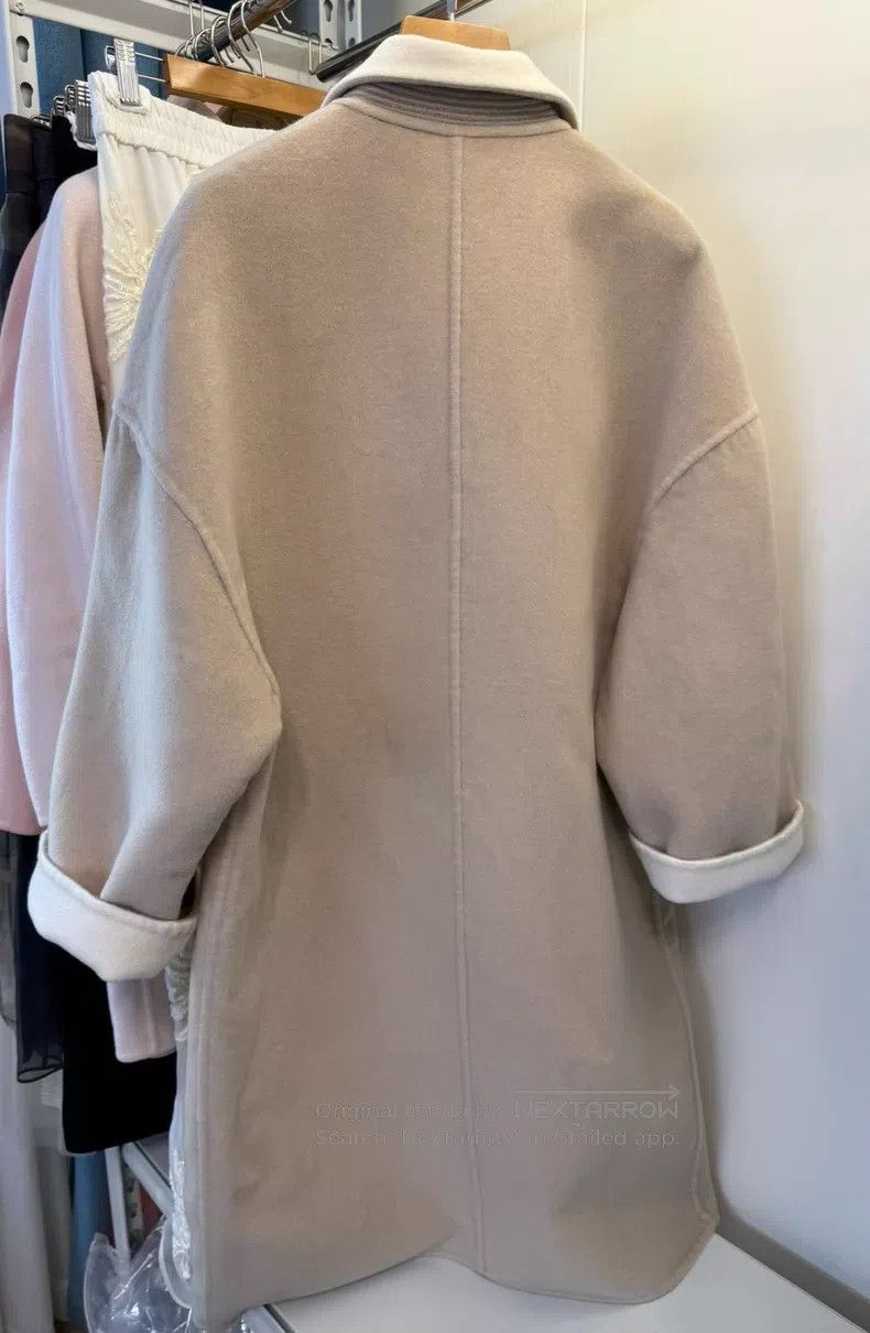 Brunello Cucinelli Brunello Cucinelli Beaded Double-Faced Cashmere Coat Size XS / US 0-2 / IT 36-38 - 2 Thumbnail