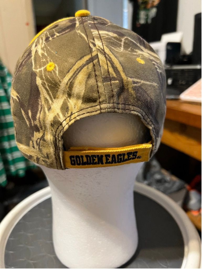 The Game Men's The Game USM Golden Eagles Camo Yellow Baseball Cap Size ONE SIZE - 4 Thumbnail