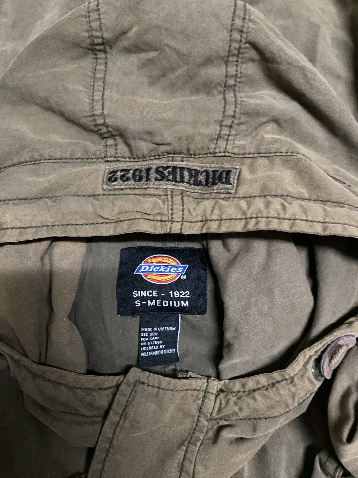 Dickies Dickies 1922 Olive Green Hooded Parka Jacket Size US M / EU 48-50 / 2 - 10 Thumbnail