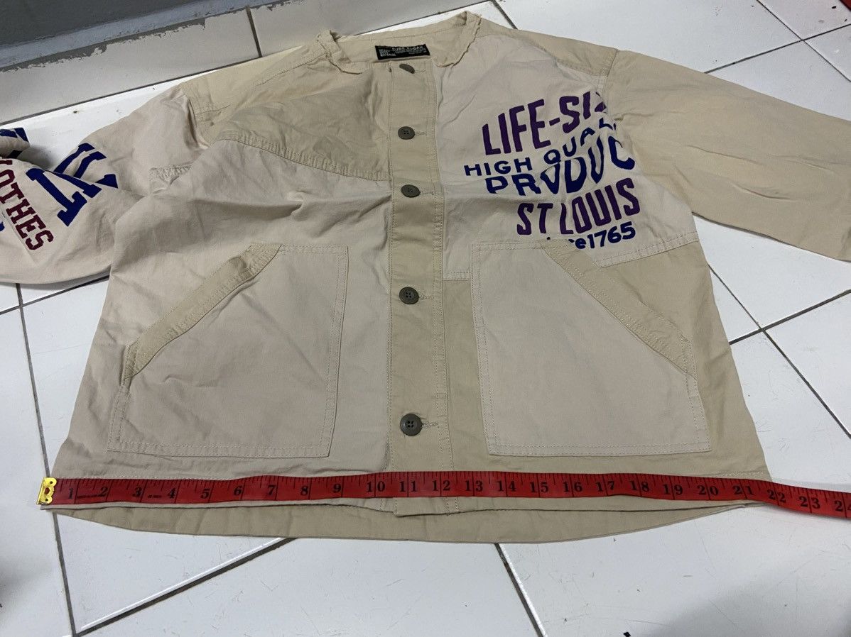 Japanese Brand CUBE SUGAR WORKWEAR PATCHWORK WORK JACKET Size US M / EU 48-50 / 2 - 15 Thumbnail