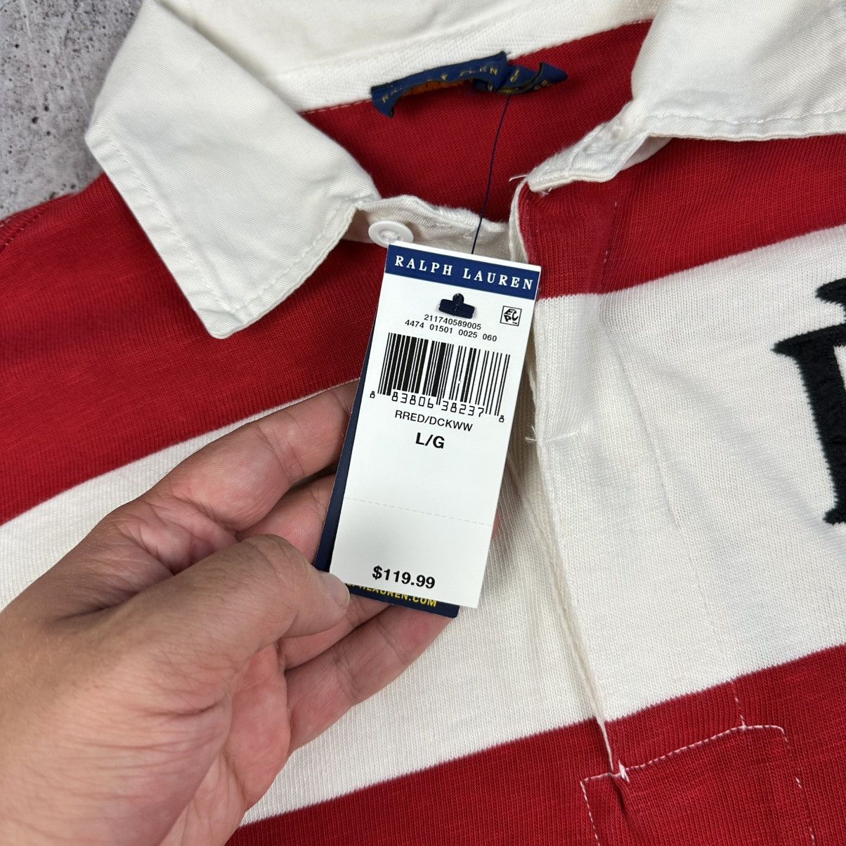 Polo Ralph Lauren NWT Polo Ralph Lauren Long Sleeve Polo Size US L / EU 52-54 / 3 - 7 Thumbnail
